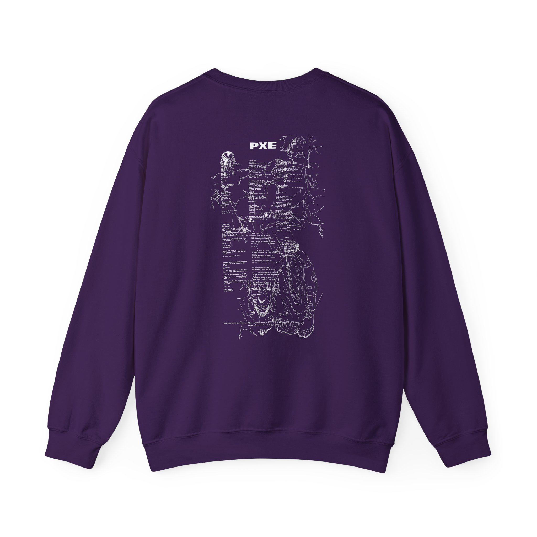 Ecco2k in the Flesh Unisex Heavy Blendâ„¢ Crewneck Sweatshirt