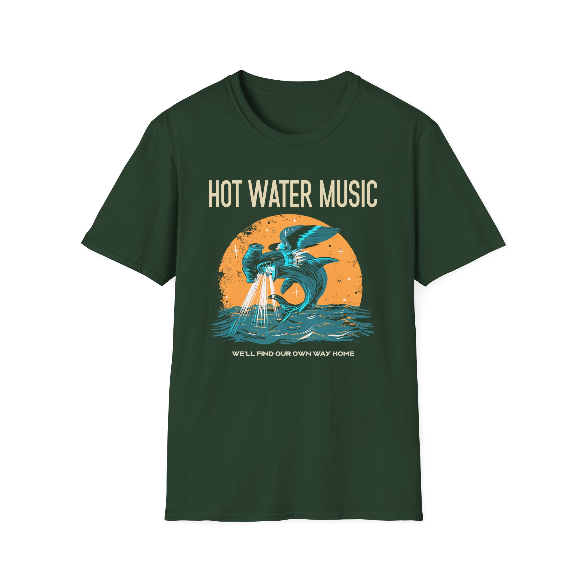Hot Water Music Unisex Softstyle T-Shirt