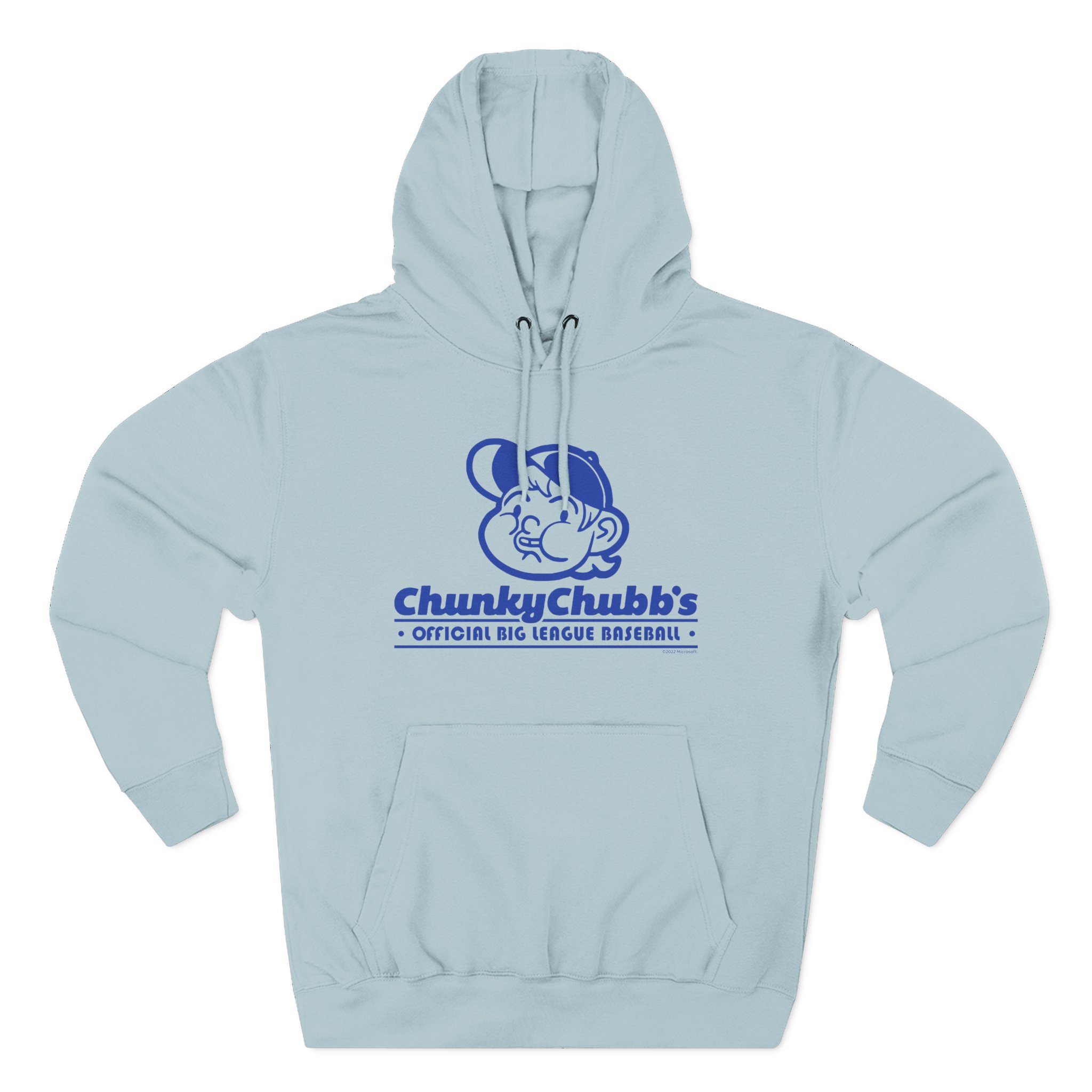 Grounded Chunky Chubb's Baseball Three-Panel Fleece Hoodie