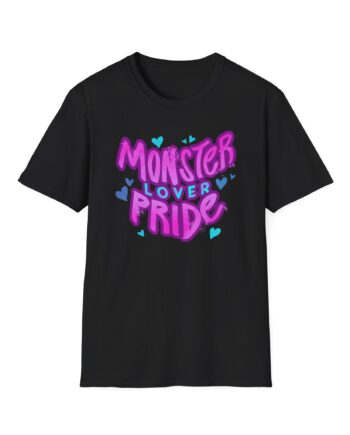 Vivziepop Monster Lover Pride Unisex Softstyle T-Shirt