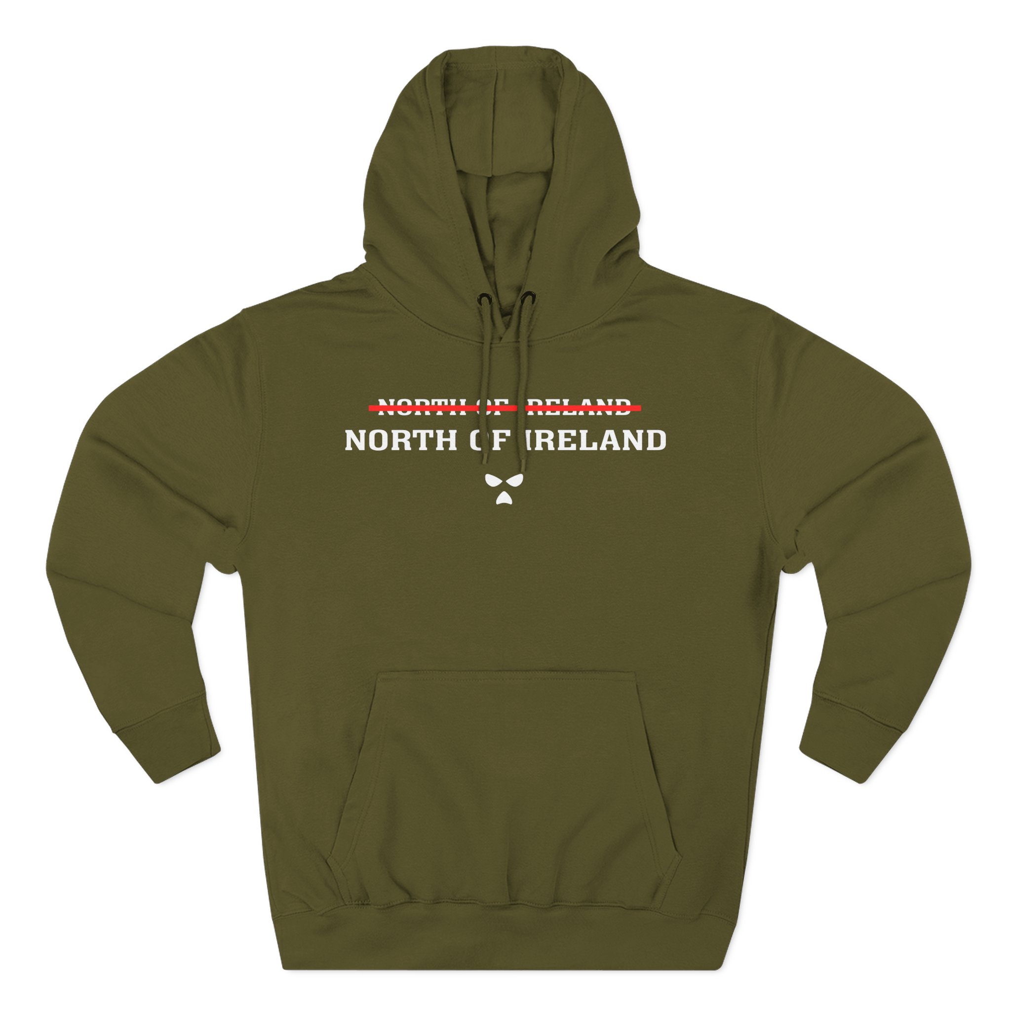North of Ireland Three-Panel Fleece Hoodie