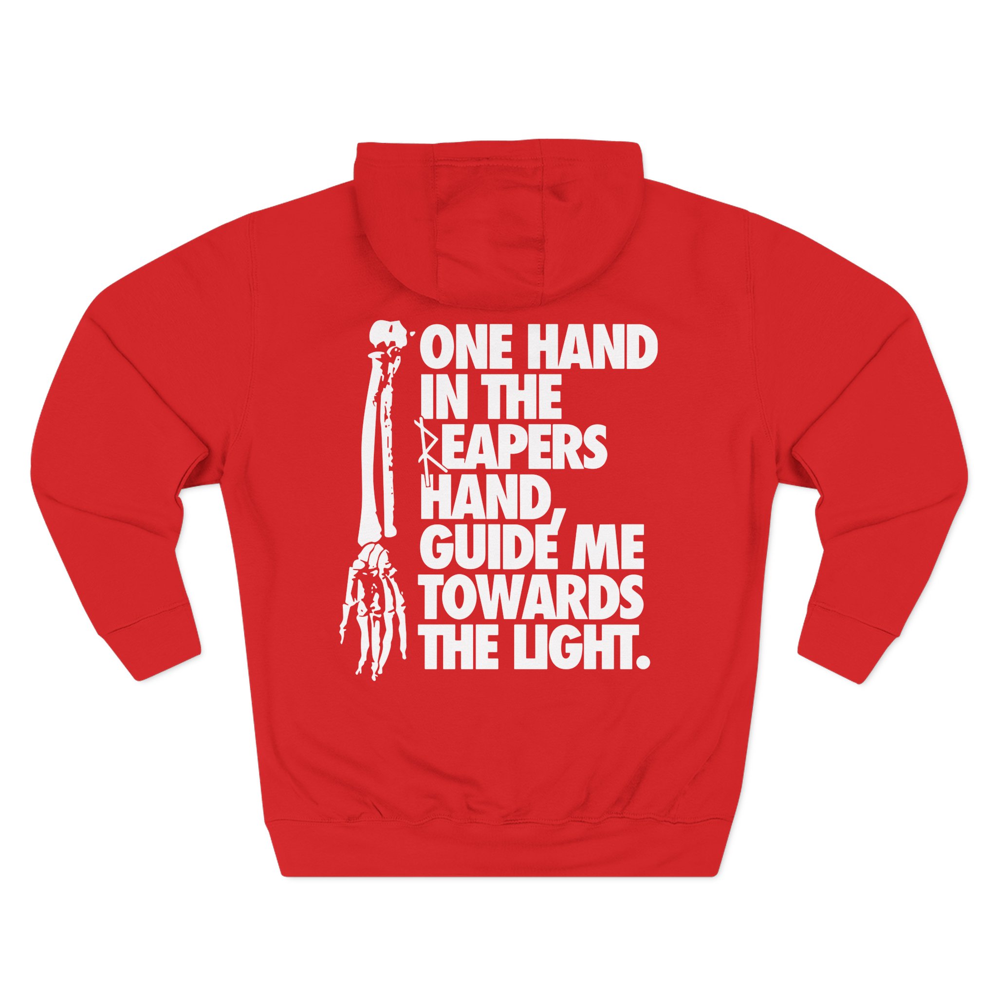 Trapped Under Ice Reaper Three-Panel Fleece Hoodie