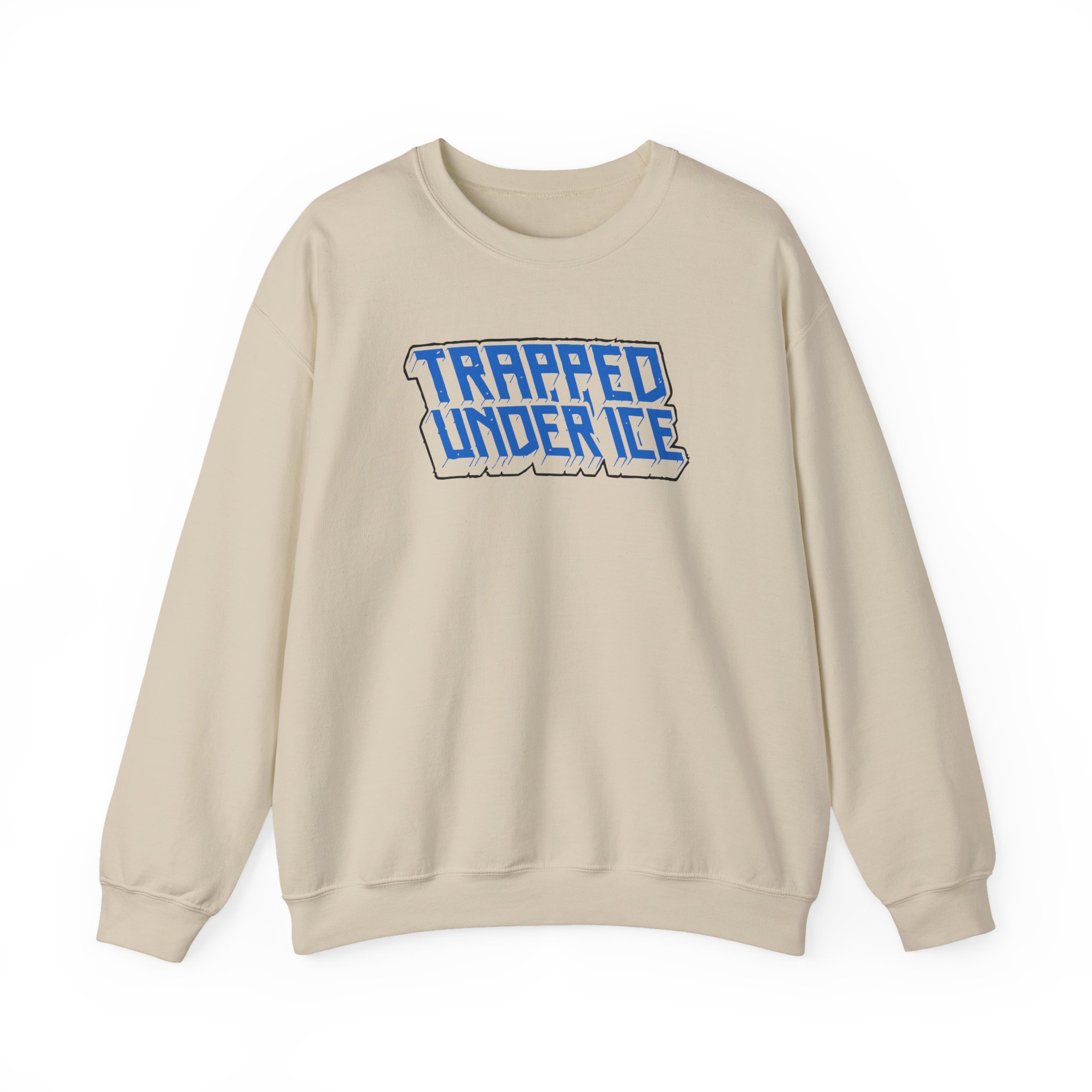 Trapped Under Ice Stacked 3d Logo Unisex Heavy Blend Crewneck Sweatshirt