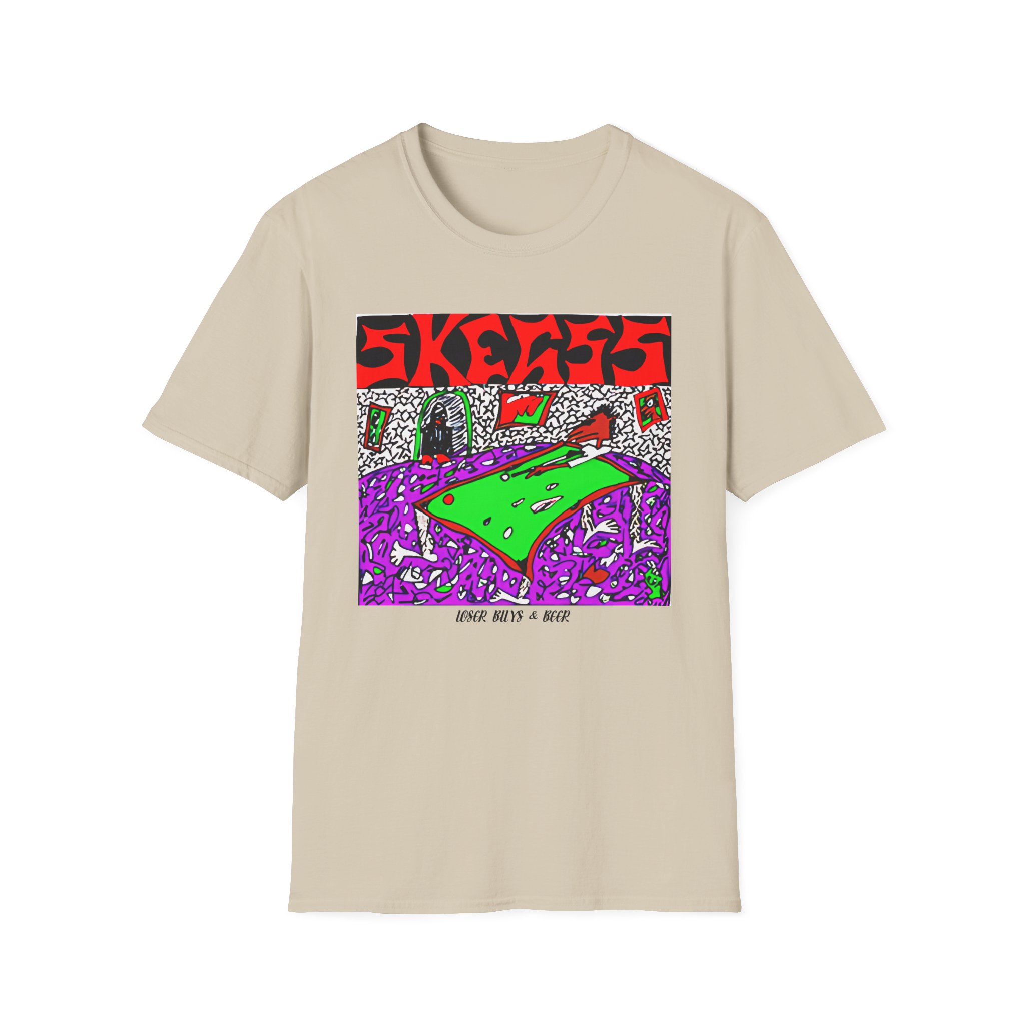 Skegss Pool Unisex Softstyle T-Shirt