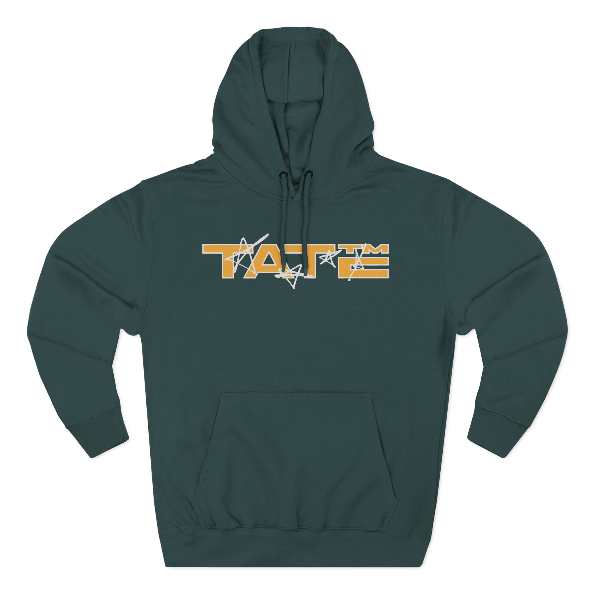 Tate Mcrae Stars Brown Three-Panel Fleece Hoodie