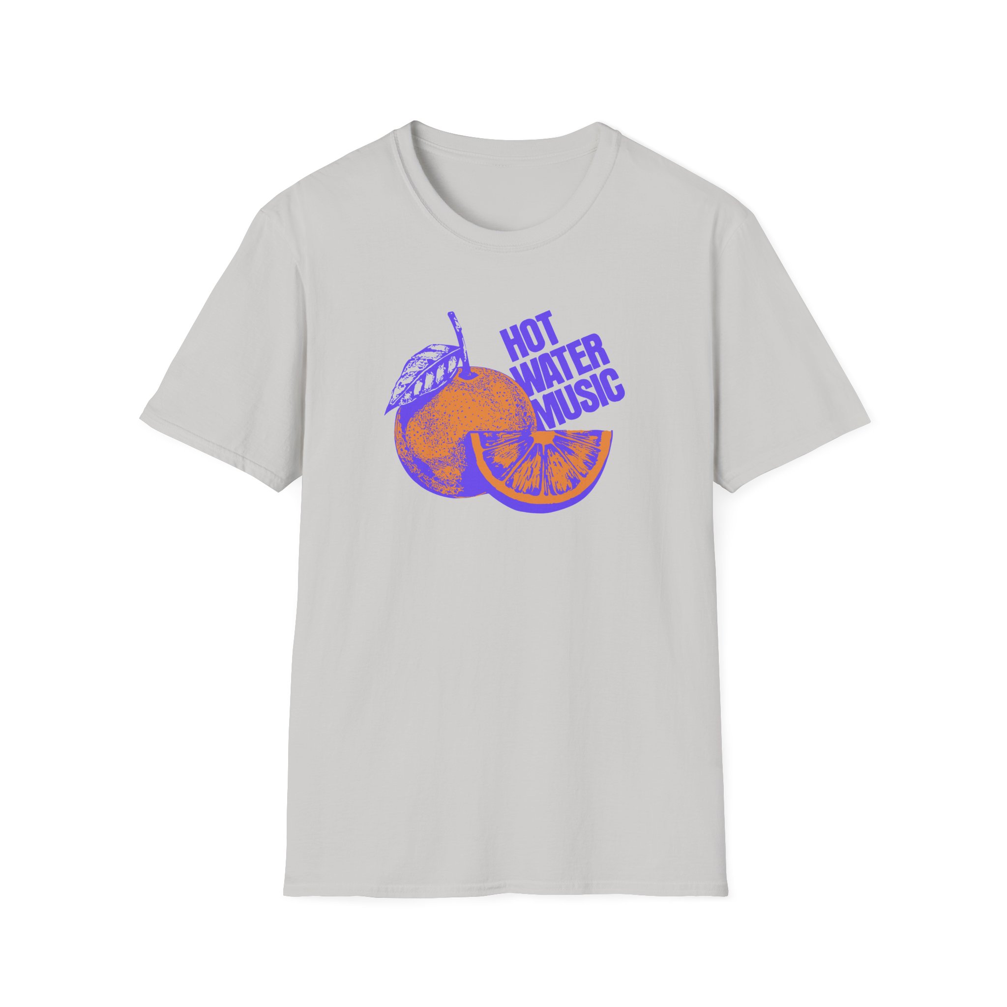 Hot Water Music Florida Orange Unisex Softstyle T-Shirt