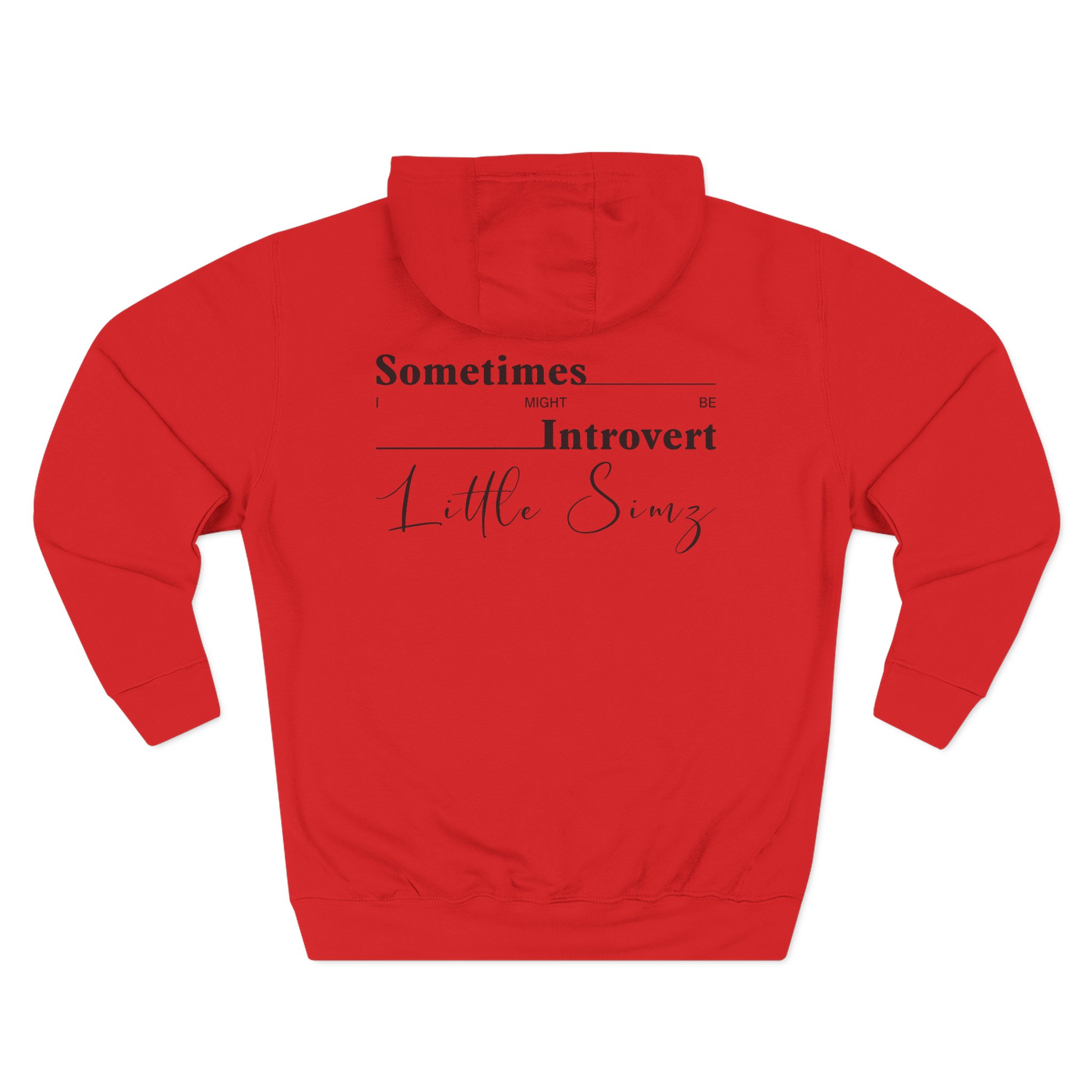 Little Simz Sometimes I Might Be Introvert Album Three-Panel Fleece Hoodie