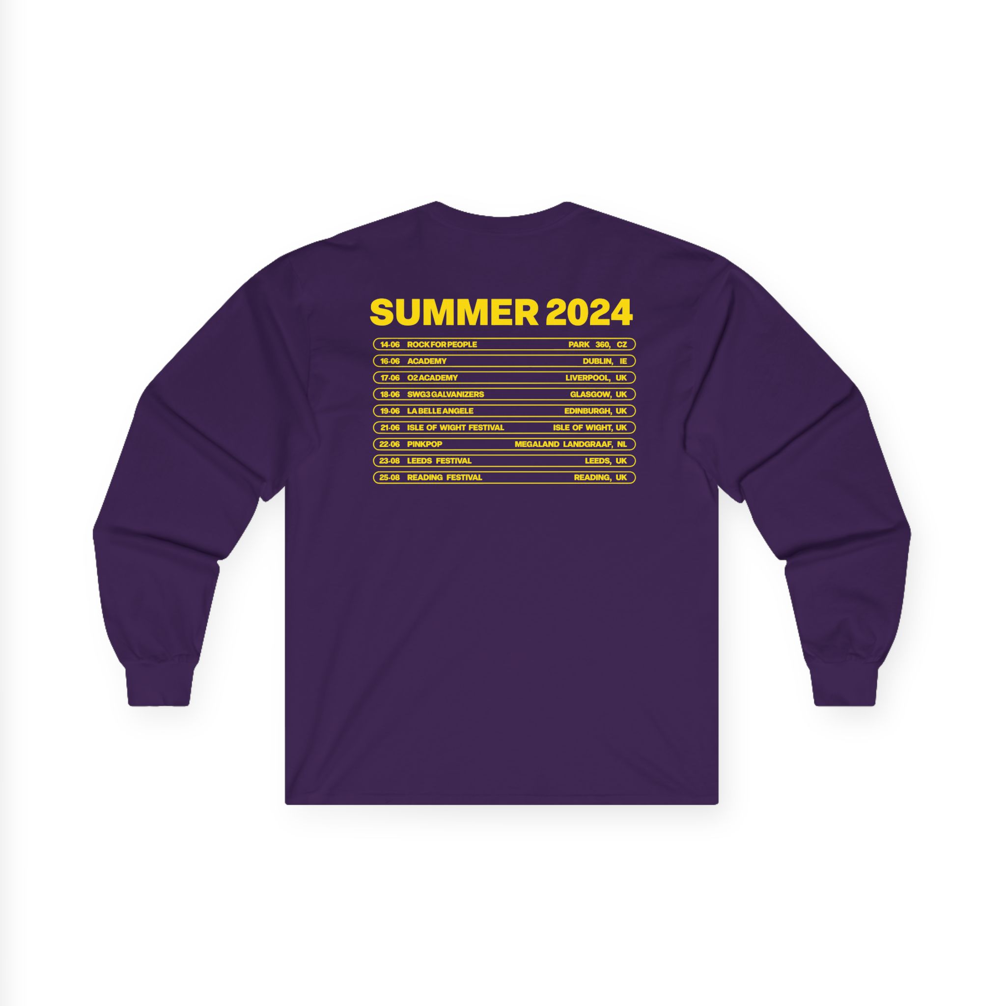 James Marriott Uk Eu 2024 Tour Unisex Ultra Cotton Long Sleeve Tee