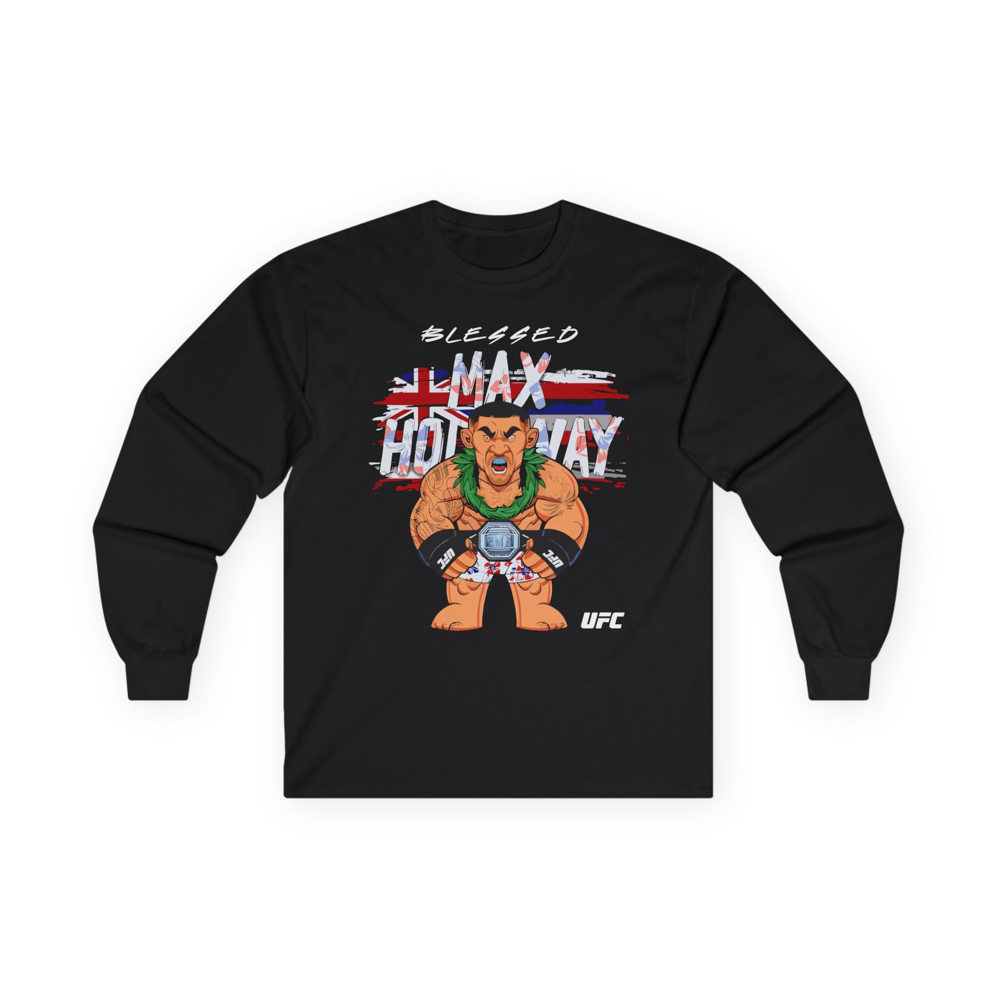 Max Holloway Big Shots Hawaii Unisex Ultra Cotton Long Sleeve Tee