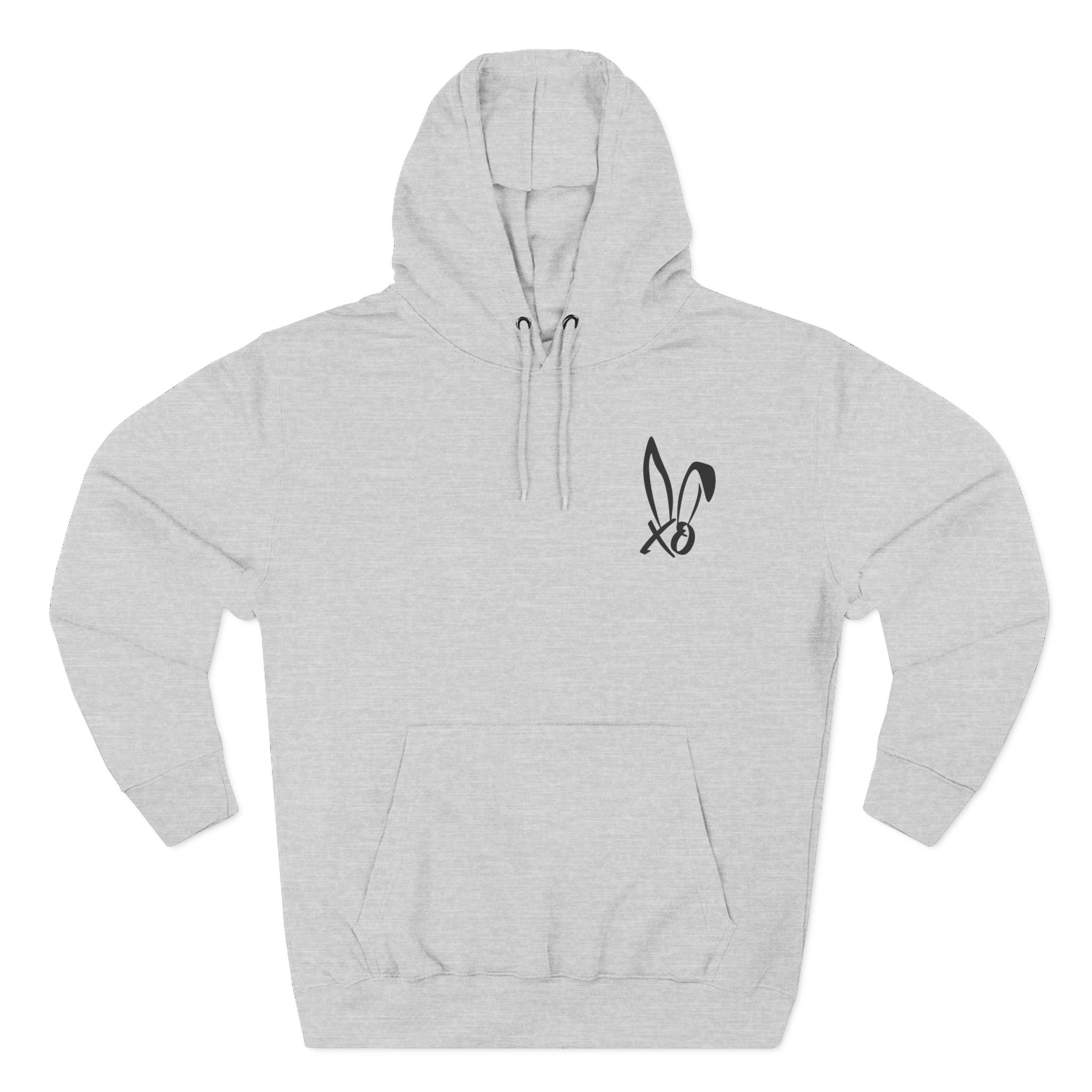Xo Logo Three-Panel Fleece Hoodie