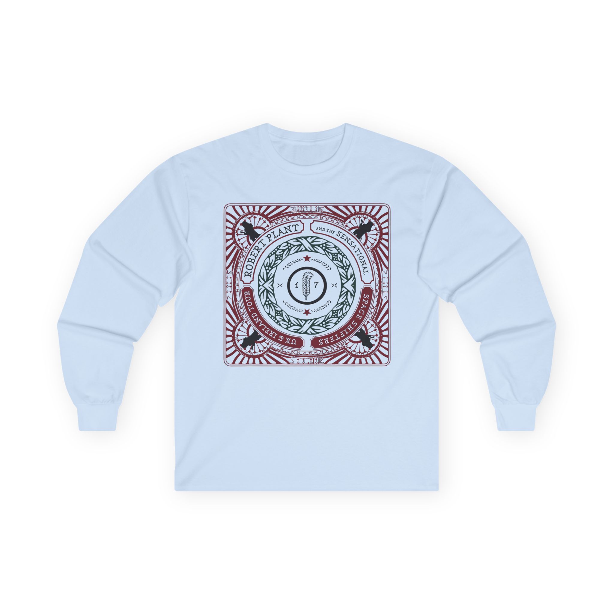 Robert Plant Retrographic Unisex Ultra Cotton Long Sleeve Tee