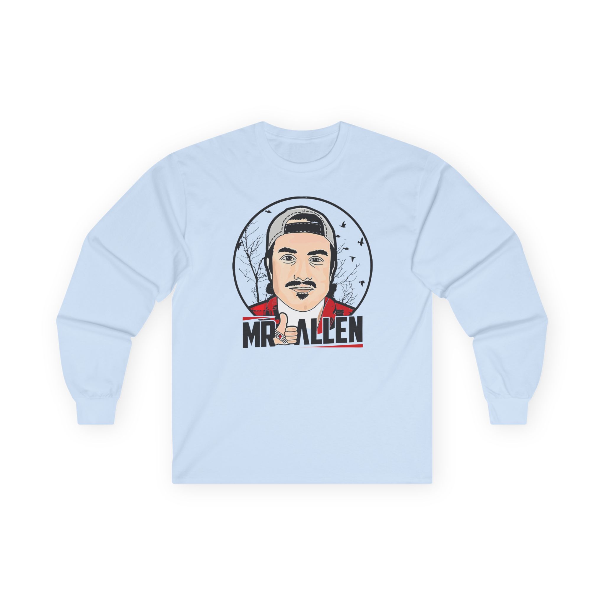 Mrballen Like Button Unisex Ultra Cotton Long Sleeve Tee