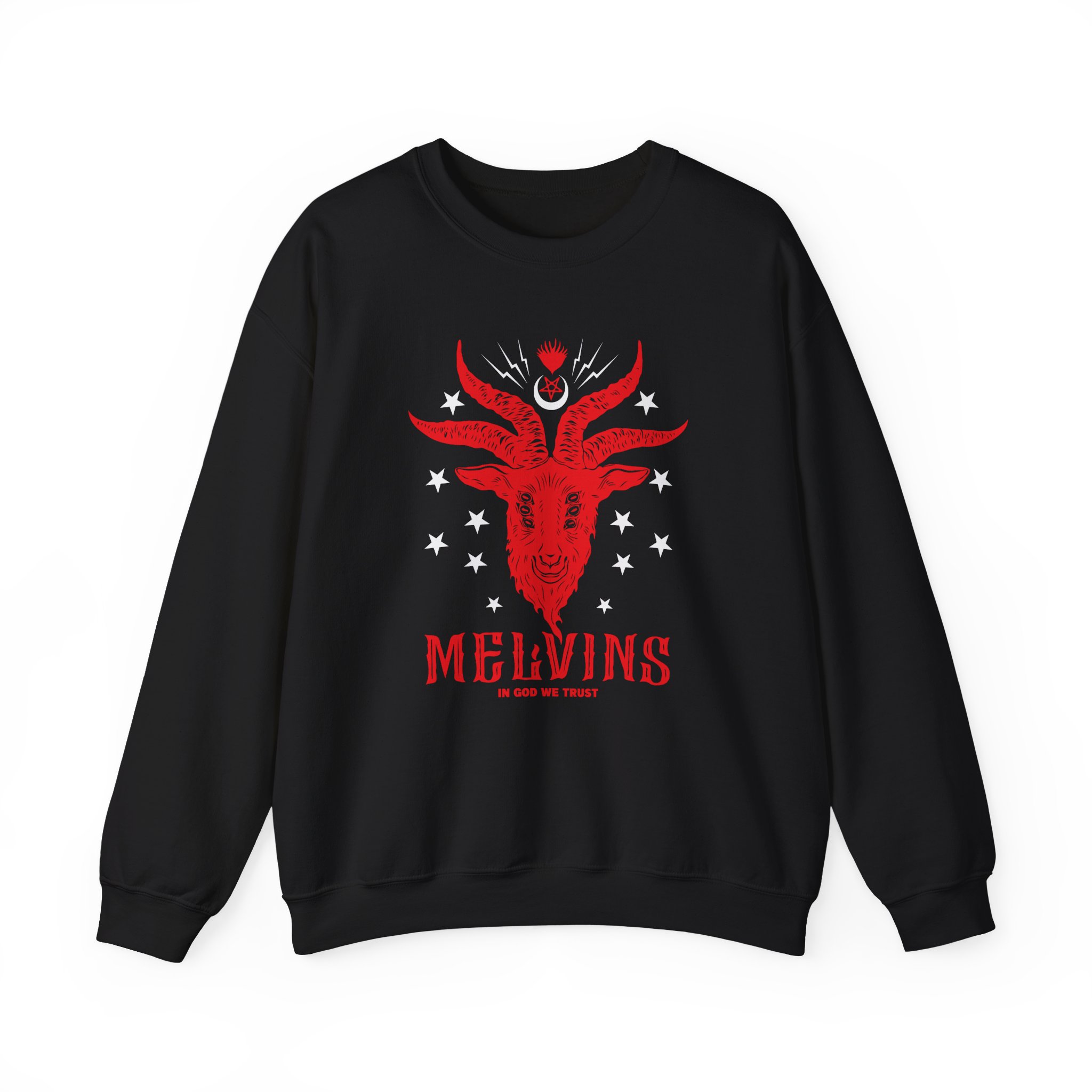 Melvins in God We Trust Unisex Heavy Blendâ„¢ Crewneck Sweatshirt