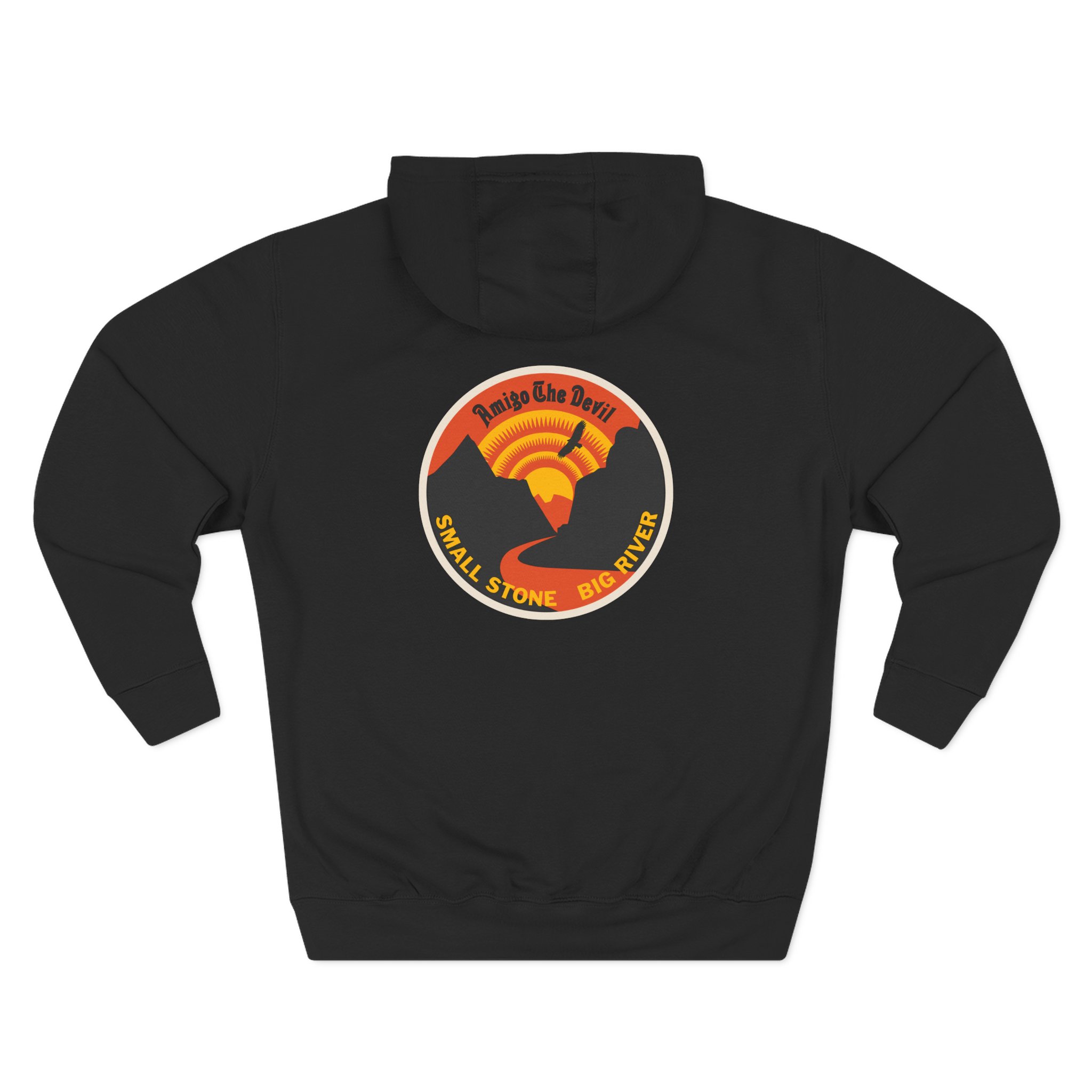 Amigo the Devil Three-Panel Fleece Hoodie