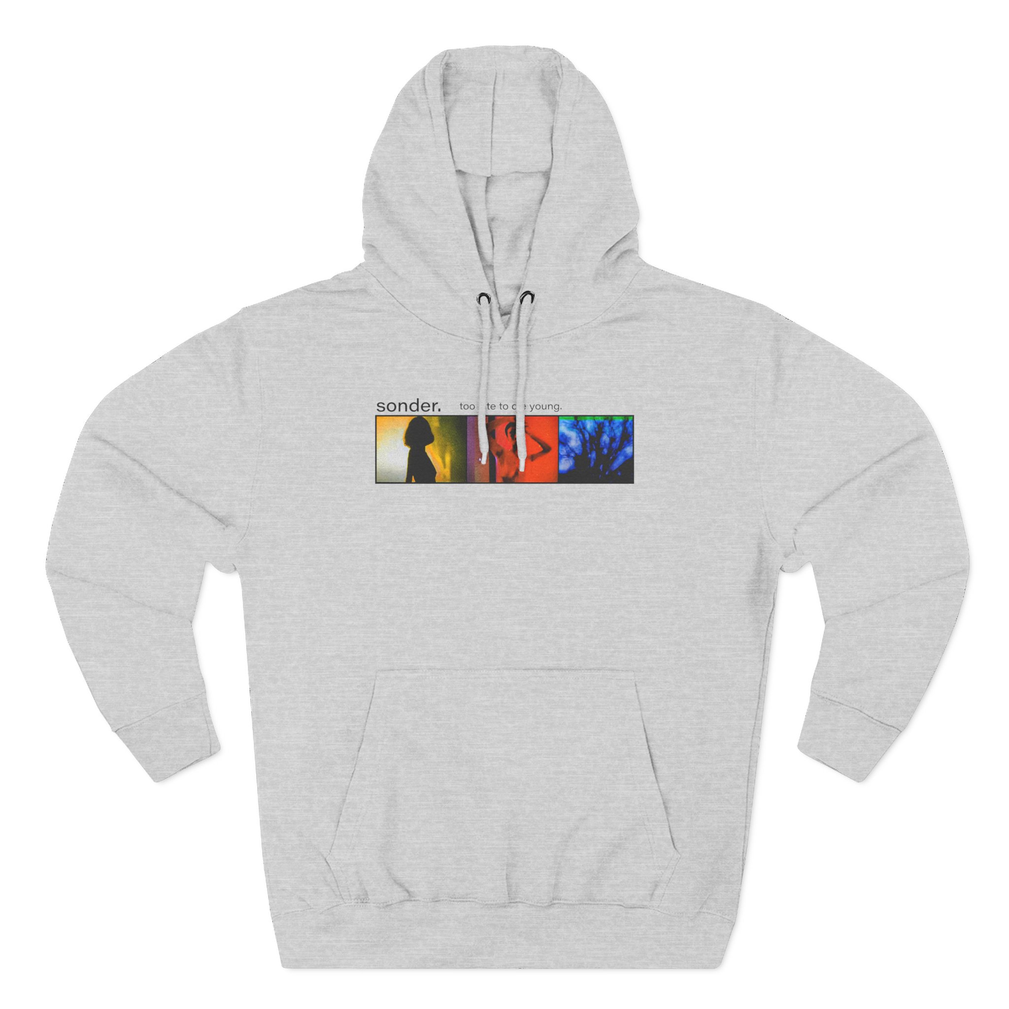 Sonder Three-Panel Fleece Hoodie