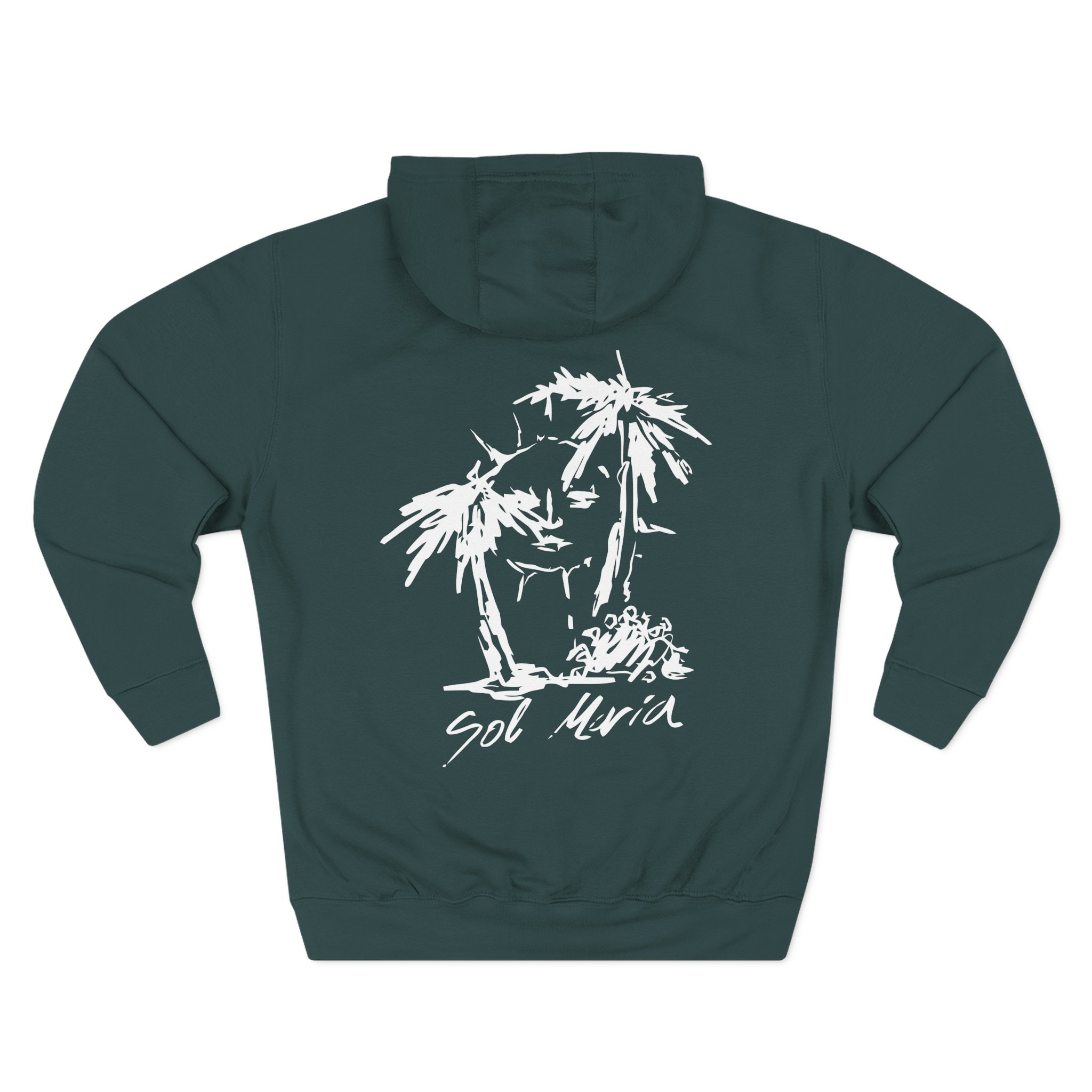 Eladio Carrion Sol Maria Three-Panel Fleece Hoodie