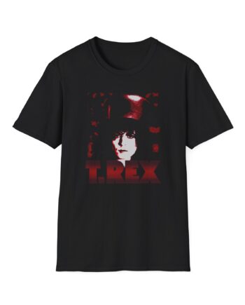 T Rex Marc Top Hat Unisex Softstyle T-Shirt