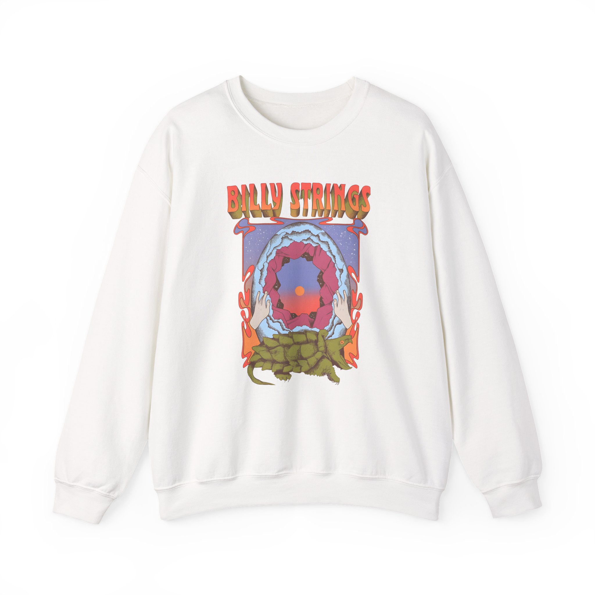 Billy Strings Snapping Turtle Unisex Heavy Blendâ„¢ Crewneck Sweatshirt