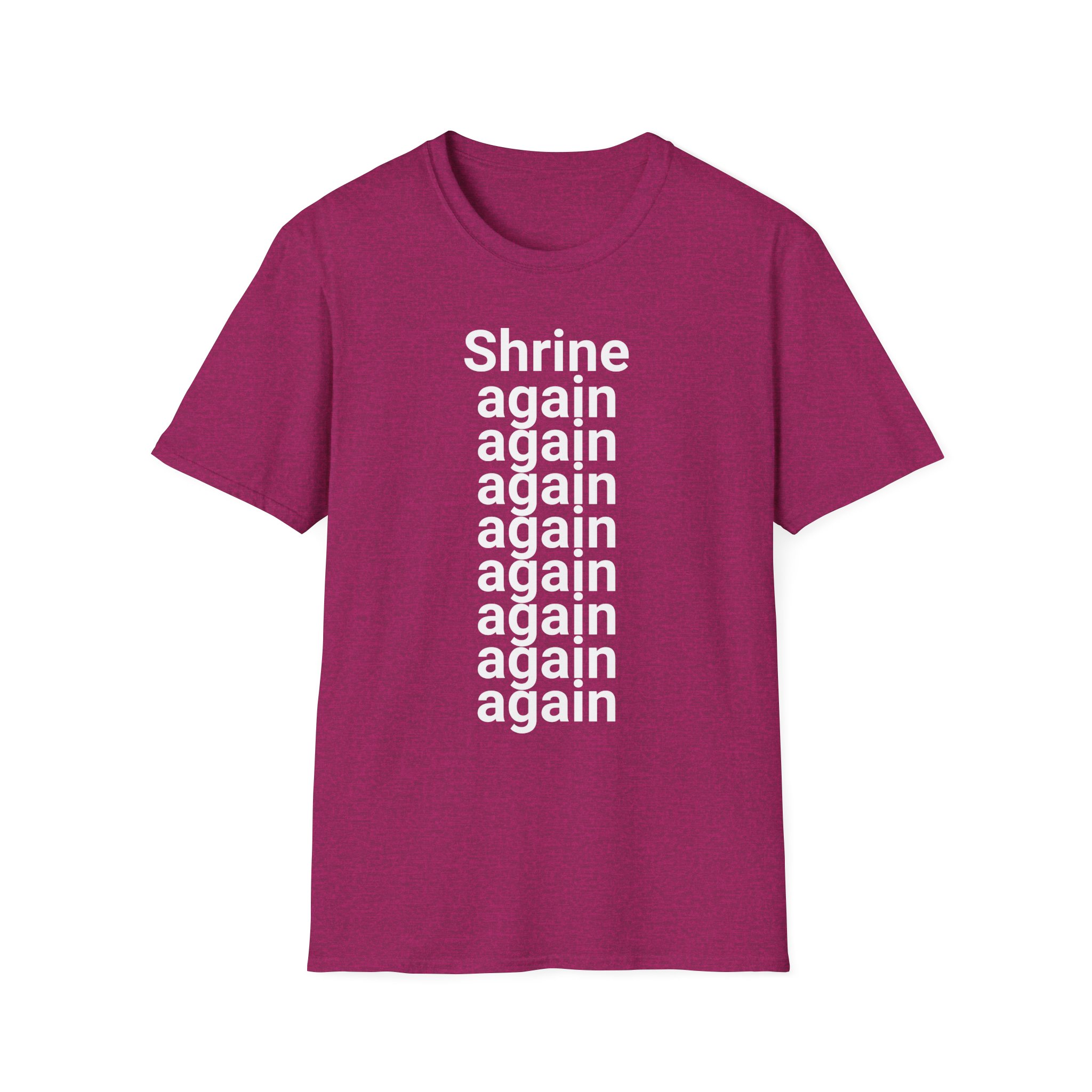 Fred Again Shrine Again Unisex Softstyle T-Shirt