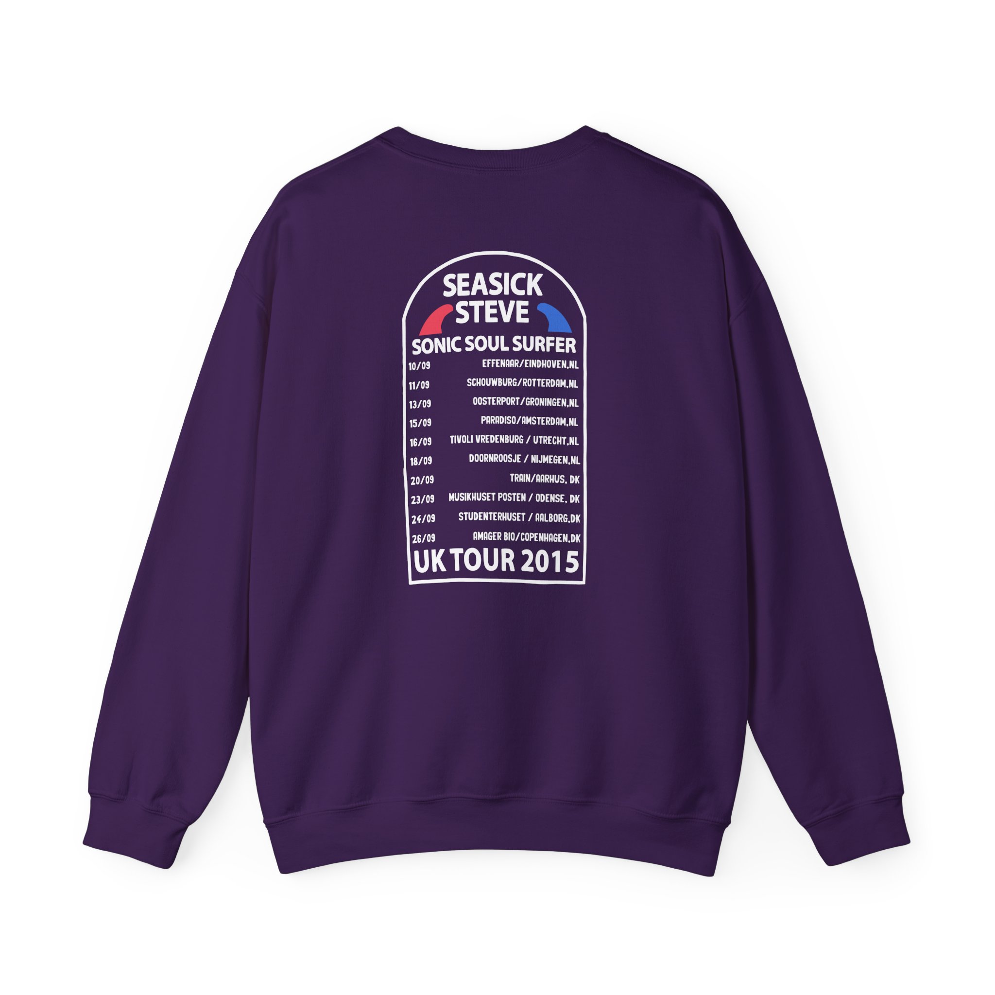 Seasick Steve Sonic Soul Surfer Unisex Heavy Blendâ„¢ Crewneck Sweatshirt