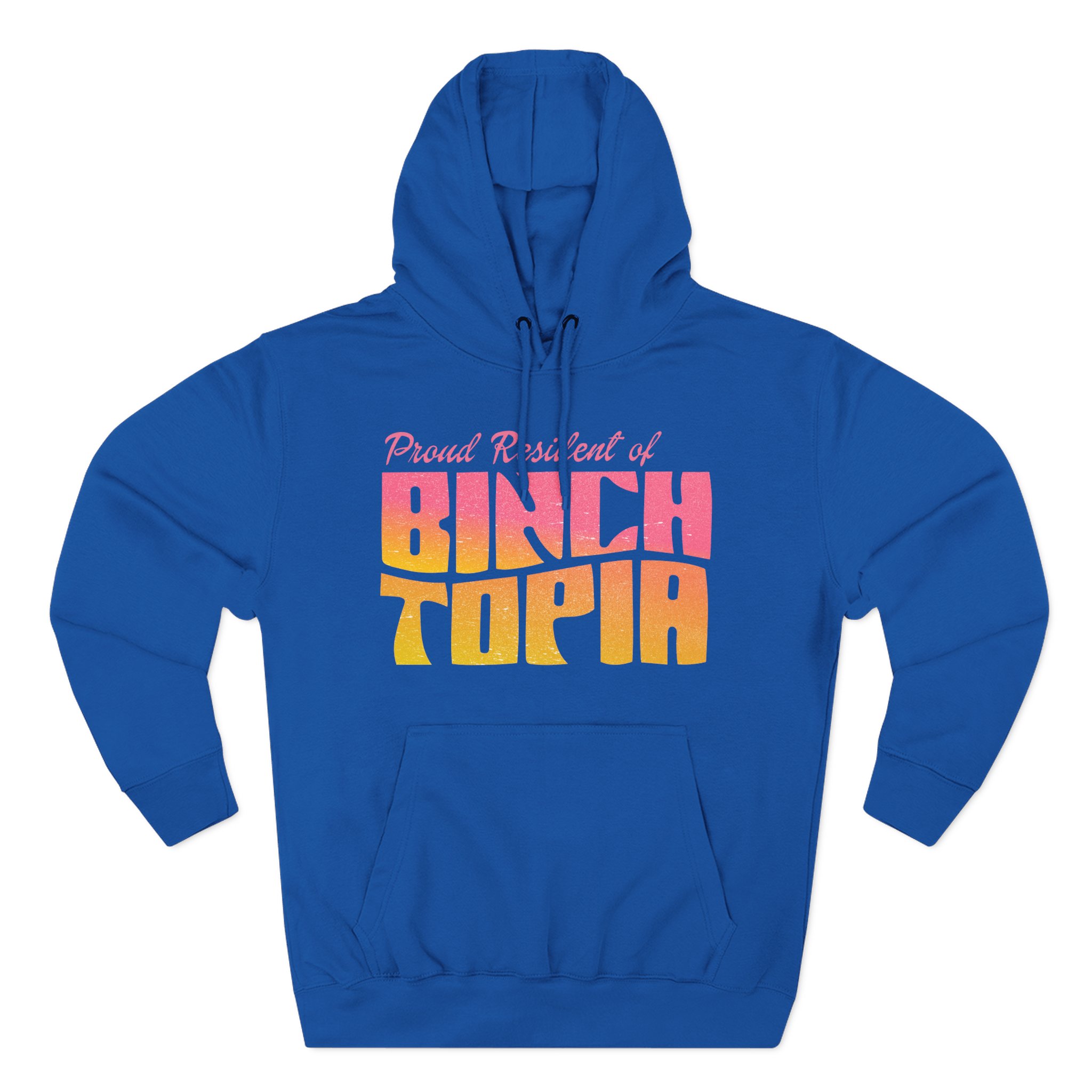 Binchtopia Three-Panel Fleece Hoodie