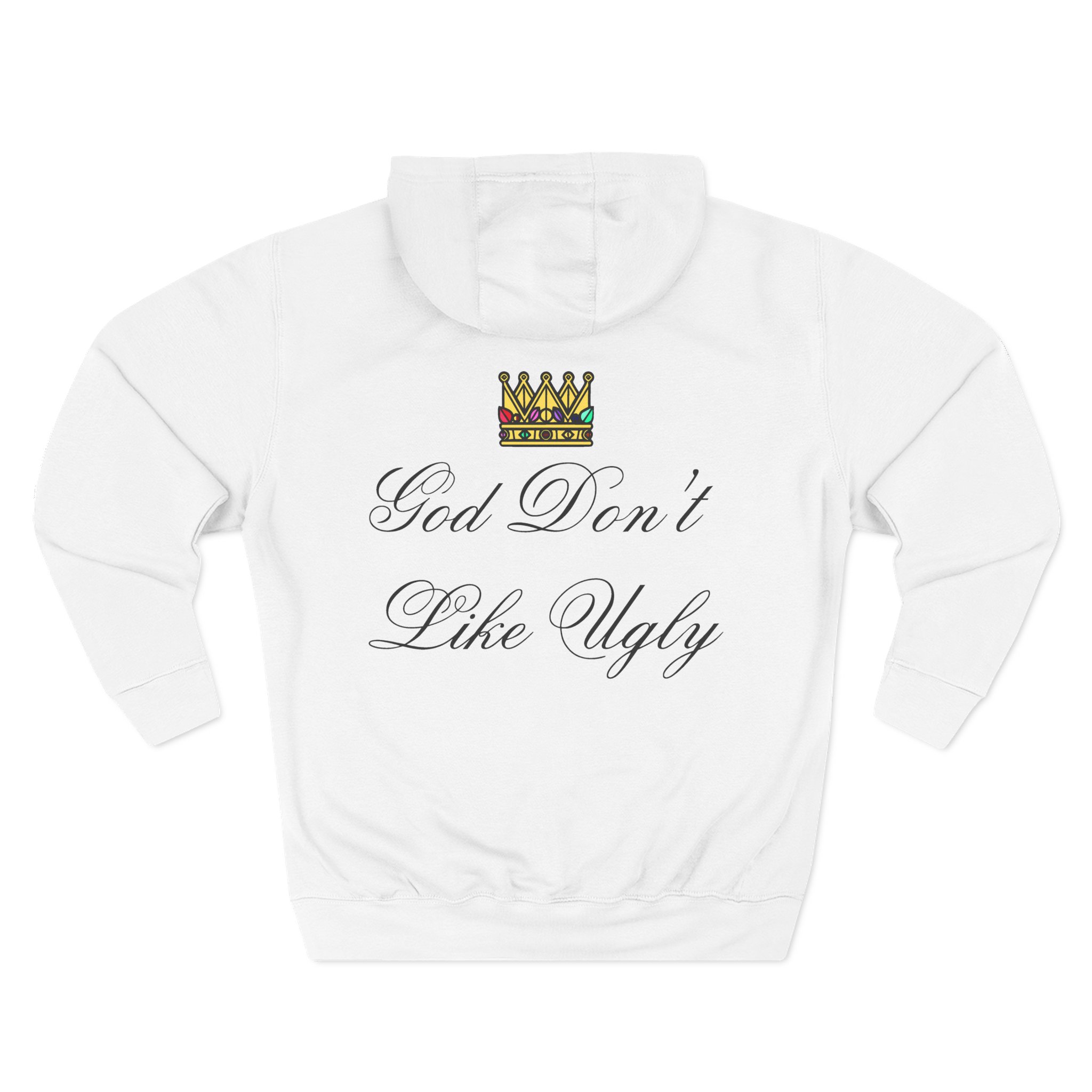 Shindy Three-Panel Fleece Hoodie