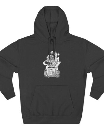 Rotting Out Three-Panel Fleece Hoodie