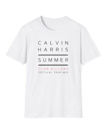 Calvin Harris Summer 4 Album Cover Unisex Softstyle T-Shirt