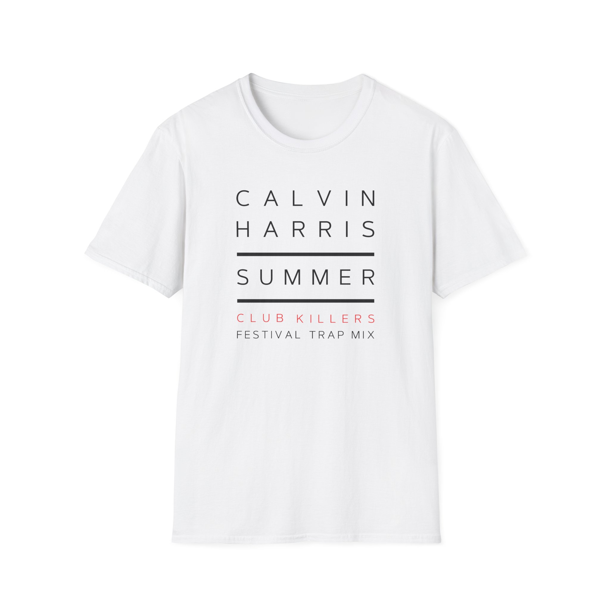 Calvin Harris Summer 4 Album Cover Unisex Softstyle T-Shirt