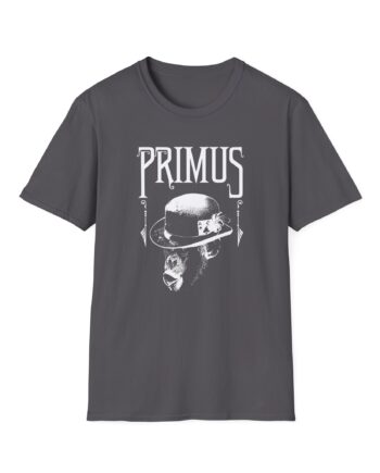 Primus Monkey Charcoal Unisex Softstyle T-Shirt