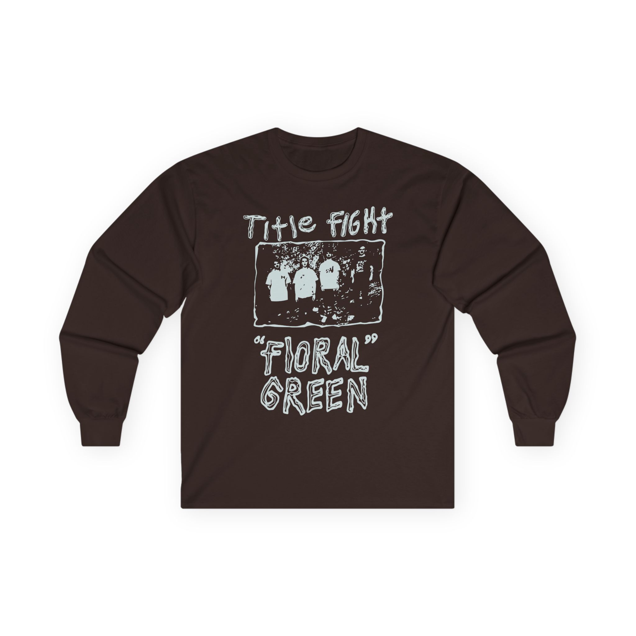 Title Fight Floral Green Unisex Ultra Cotton Long Sleeve Tee