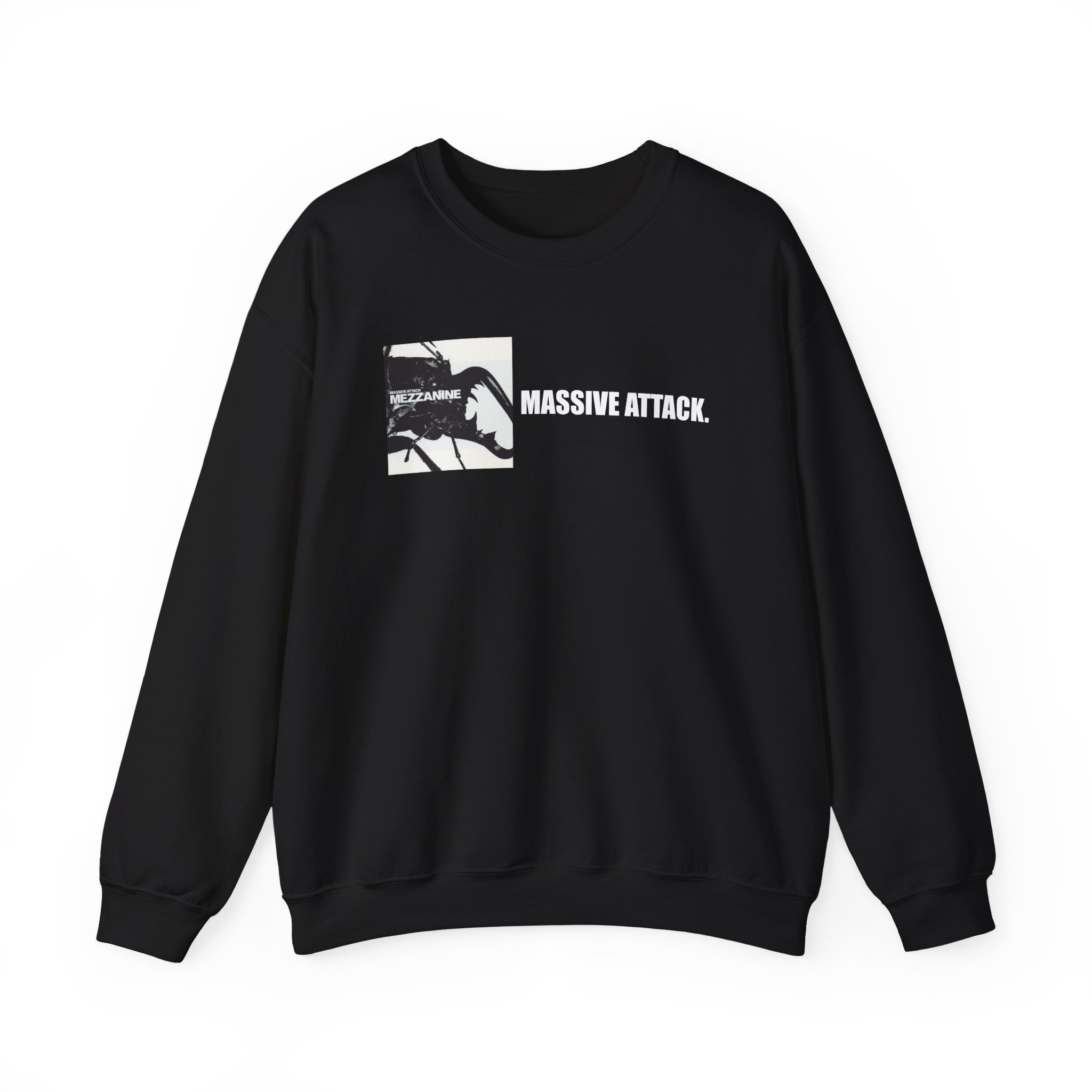 Massive Attack Unisex Heavy Blendâ„¢ Crewneck Sweatshirt
