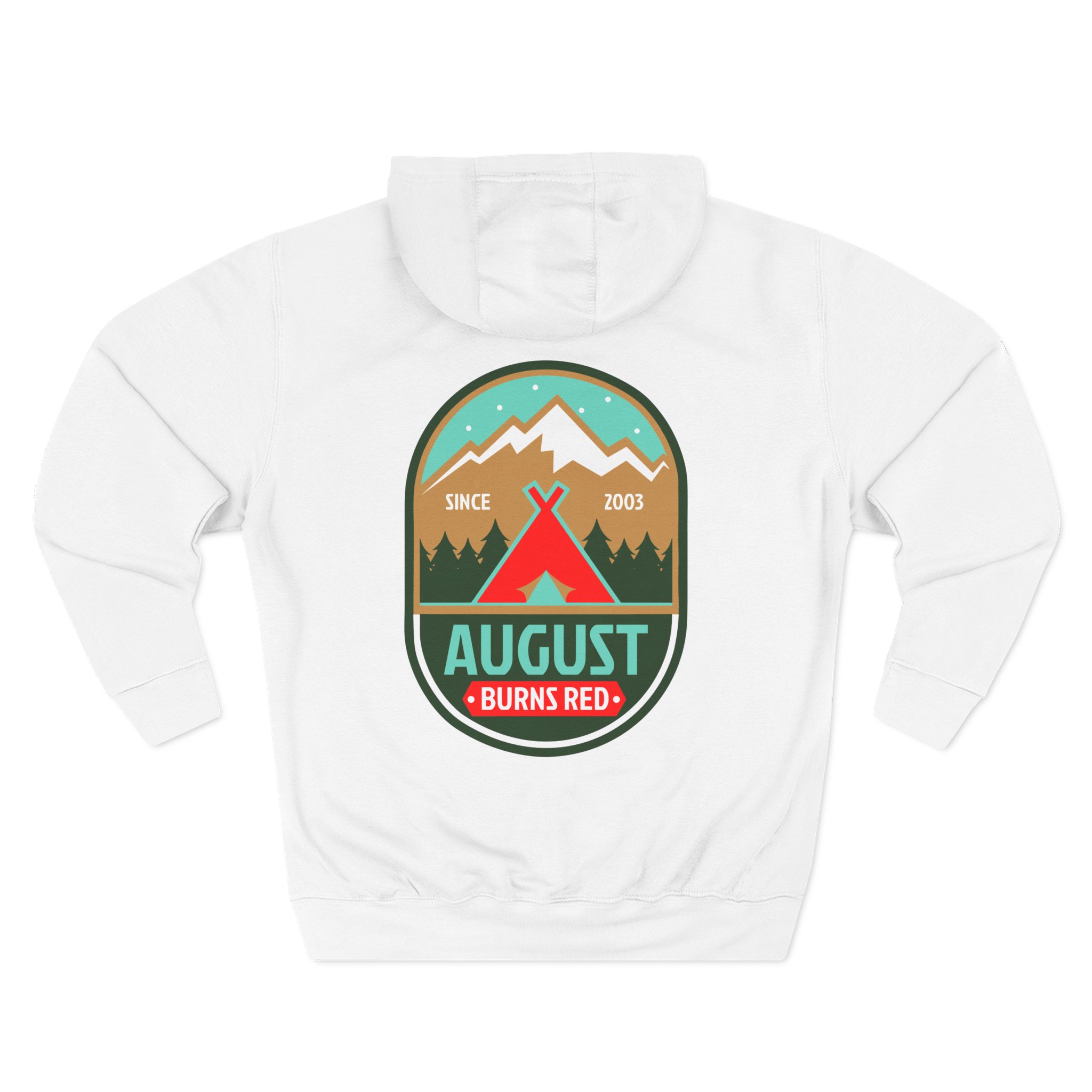 August Burns Red Tent Three-Panel Fleece Hoodie