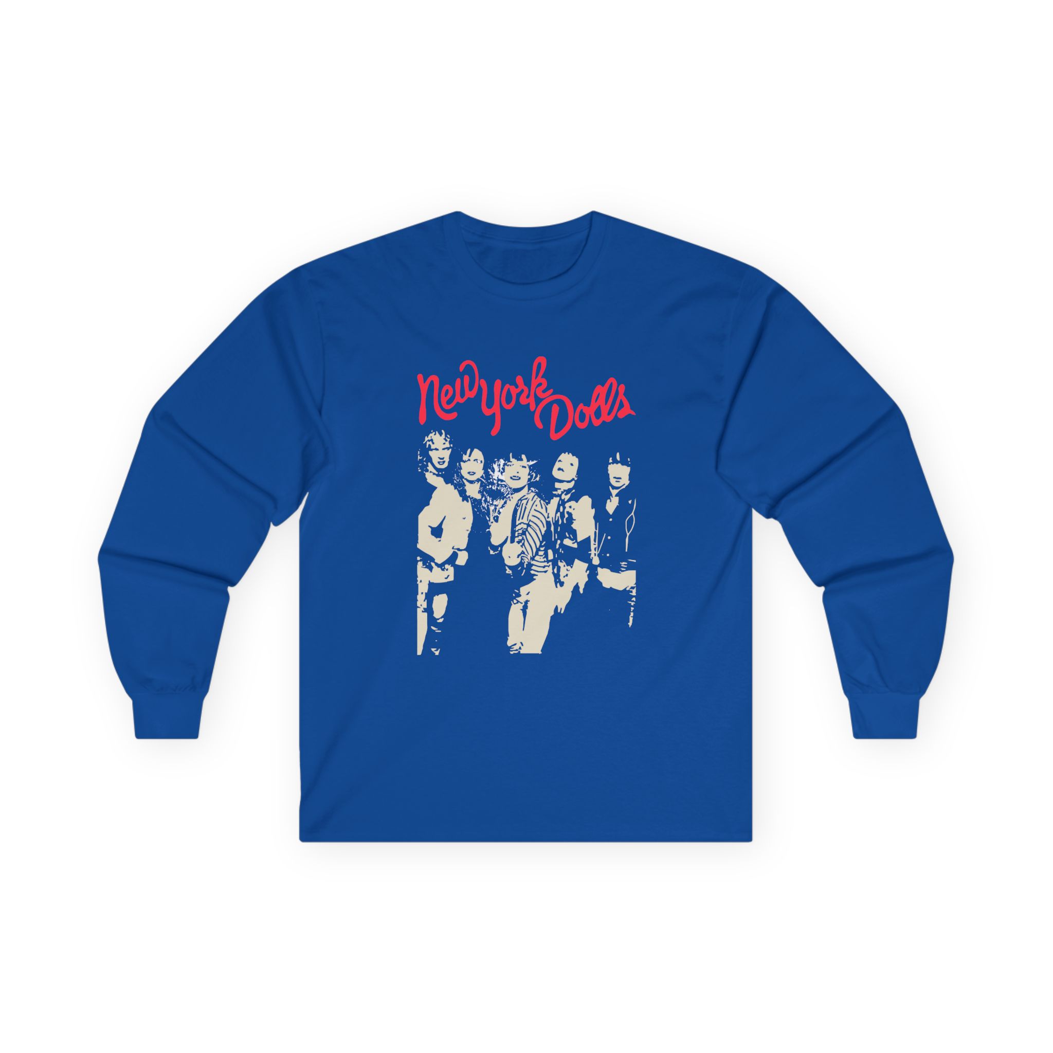 New York Dolls Trash Photo Unisex Ultra Cotton Long Sleeve Tee