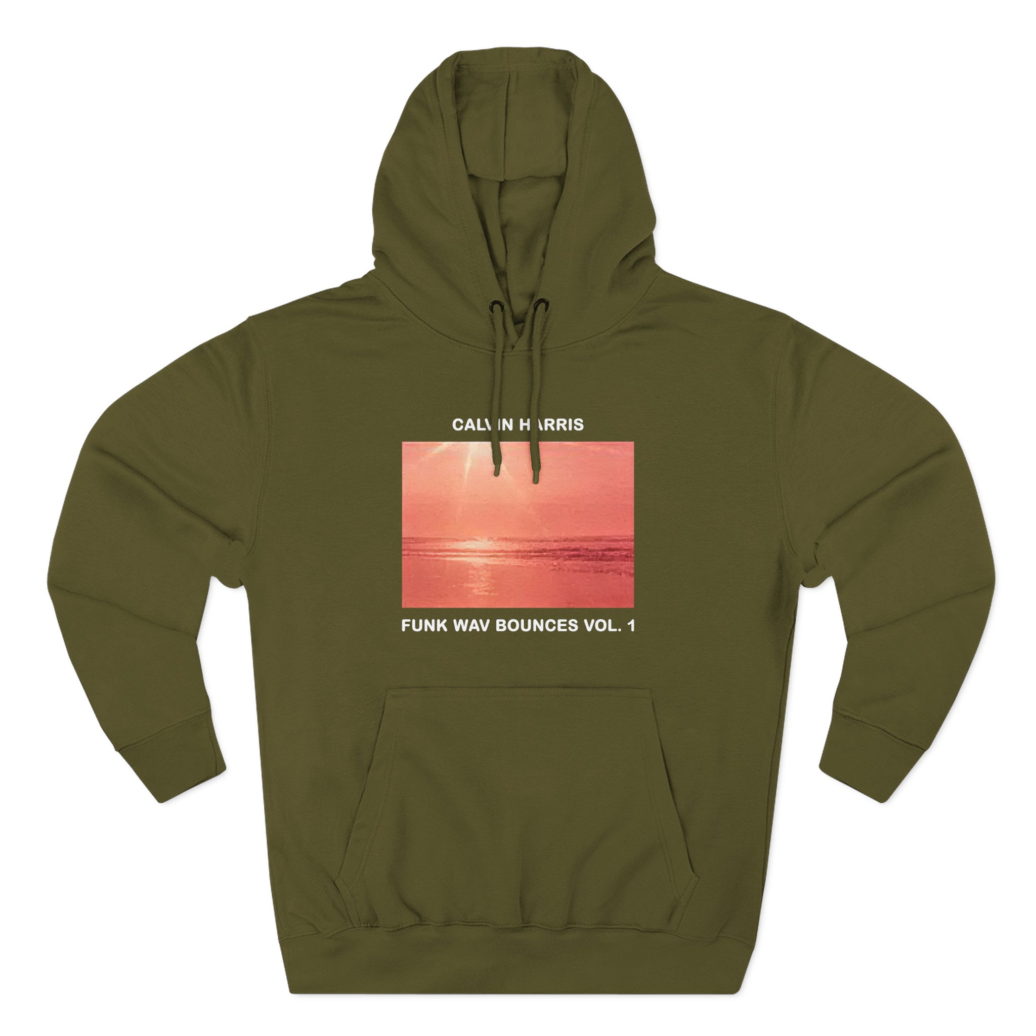 Calvin Harris' Funk Wav Bounces Vol 1 Three-Panel Fleece Hoodie