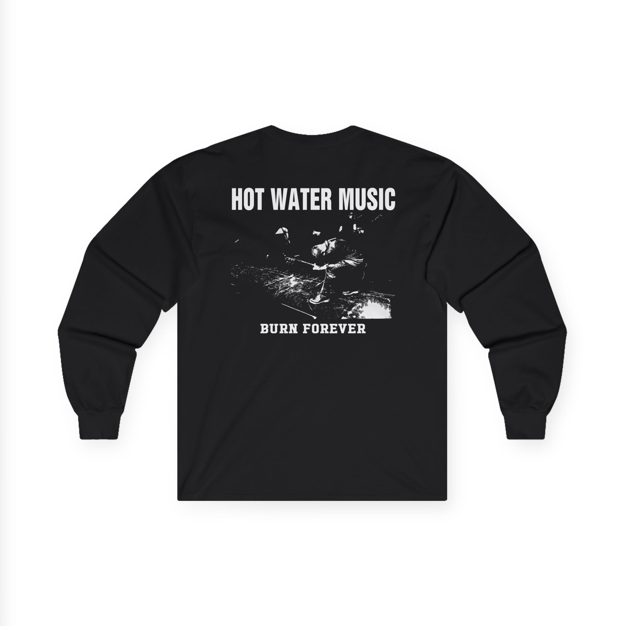 Hot Water Music Burn Forever Unisex Ultra Cotton Long Sleeve Tee