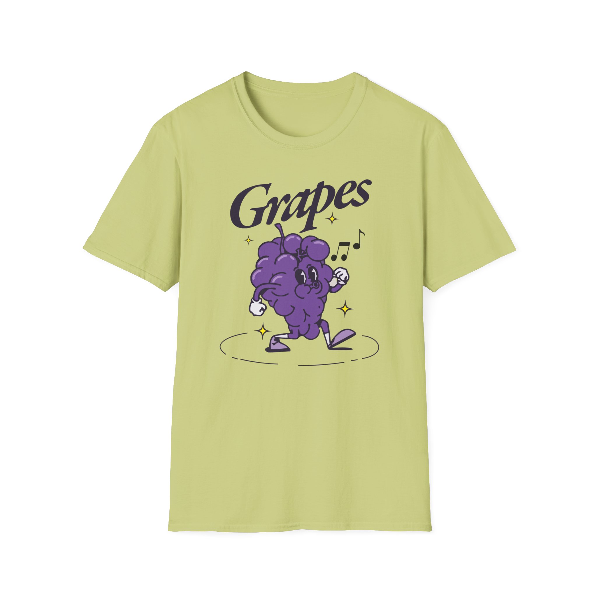 James Marriott Grapes Natural Unisex Softstyle T-Shirt