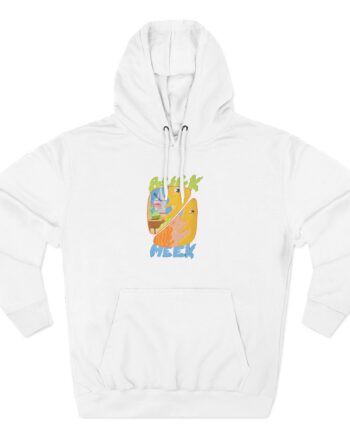 Adrianne Lenker Buck Meek Ringing Shell Three-panel Fleece Hoodie