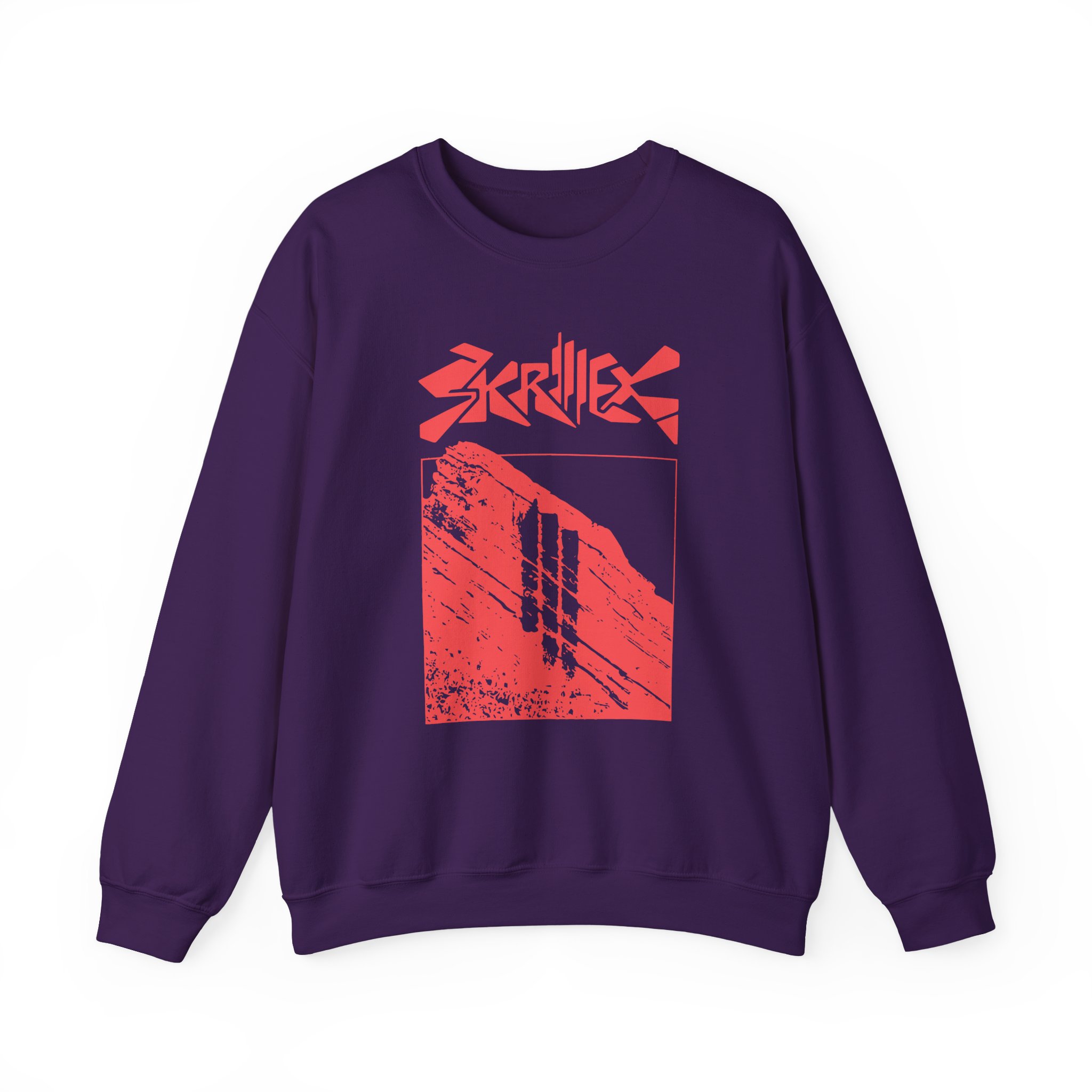 Skrillex EDM Unisex Heavy Blendâ„¢ Crewneck Sweatshirt
