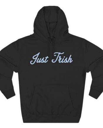 Just Trish Three-Panel Fleece Hoodie