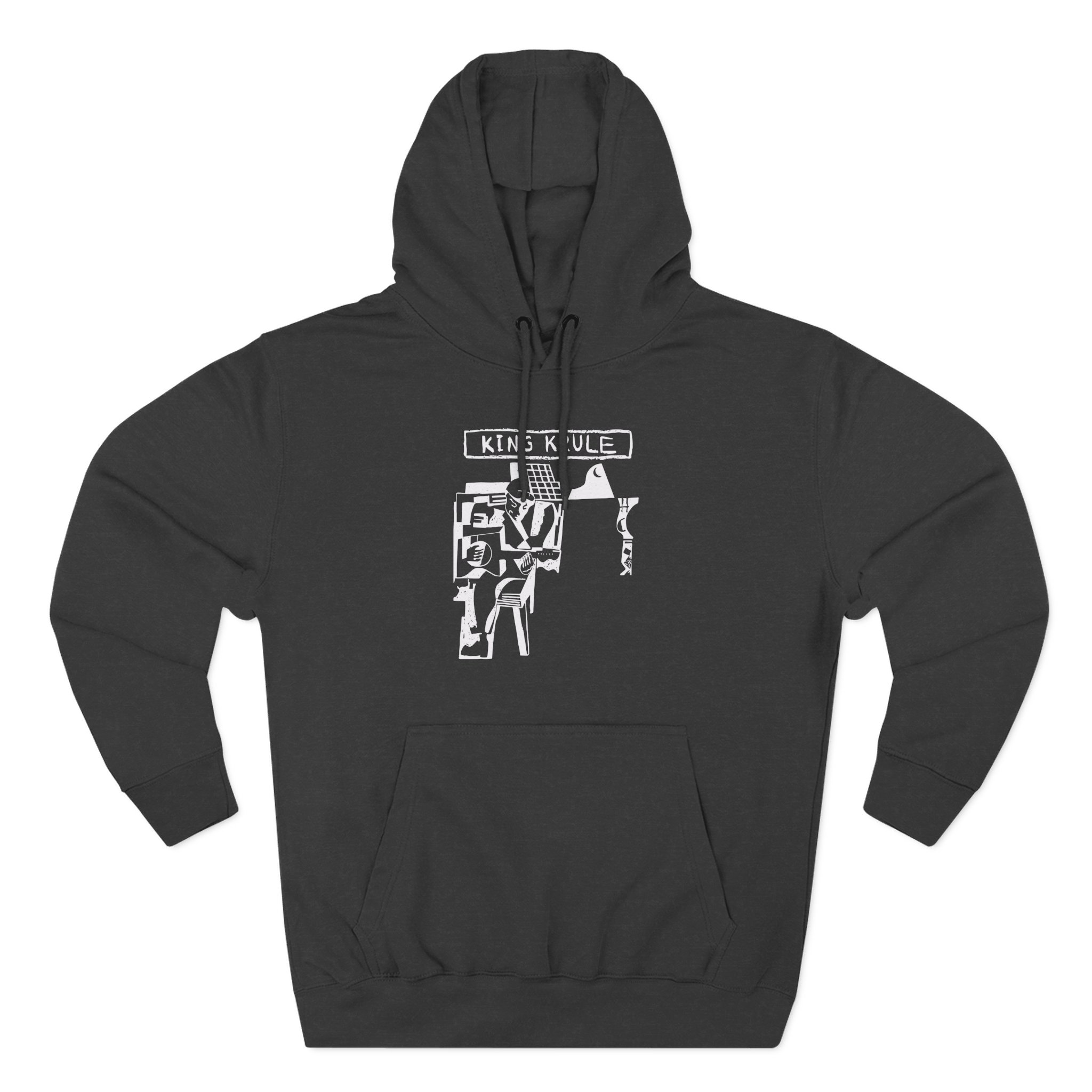 King Krule Three-Panel Fleece Hoodie