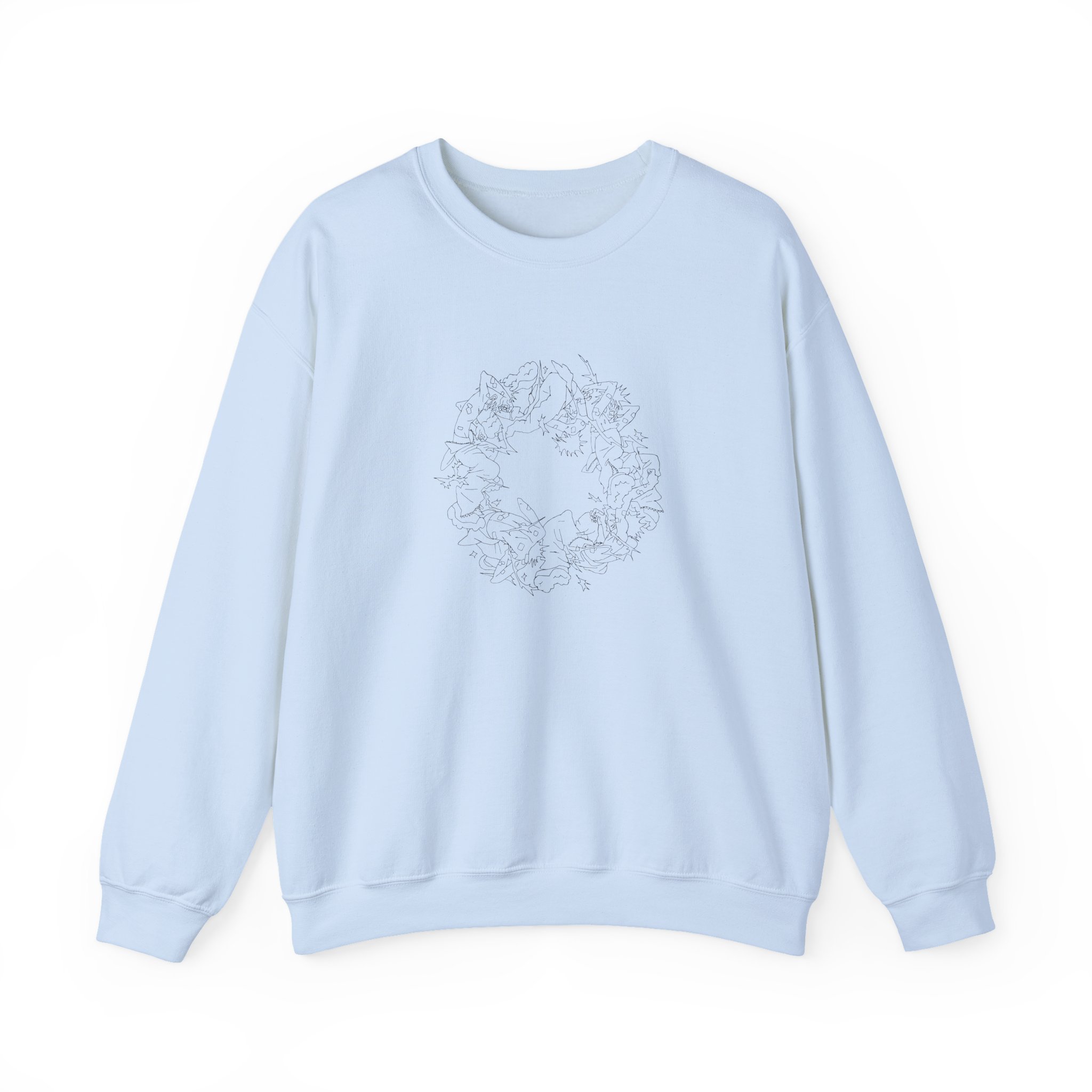 Ecco2k in the Flesh Unisex Heavy Blendâ„¢ Crewneck Sweatshirt