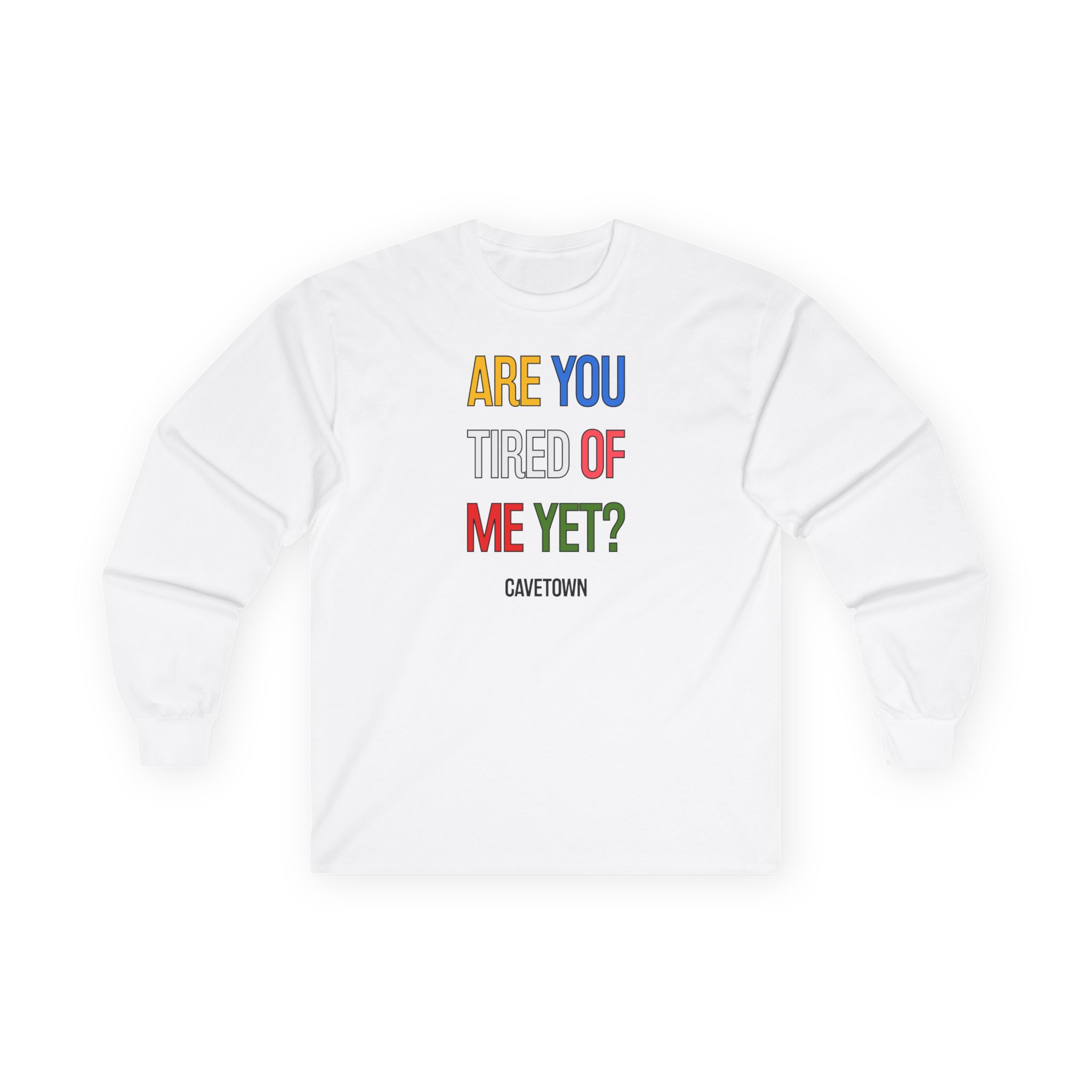 Cavetown Are You Tired of Me Yet Unisex Ultra Cotton Long Sleeve Tee