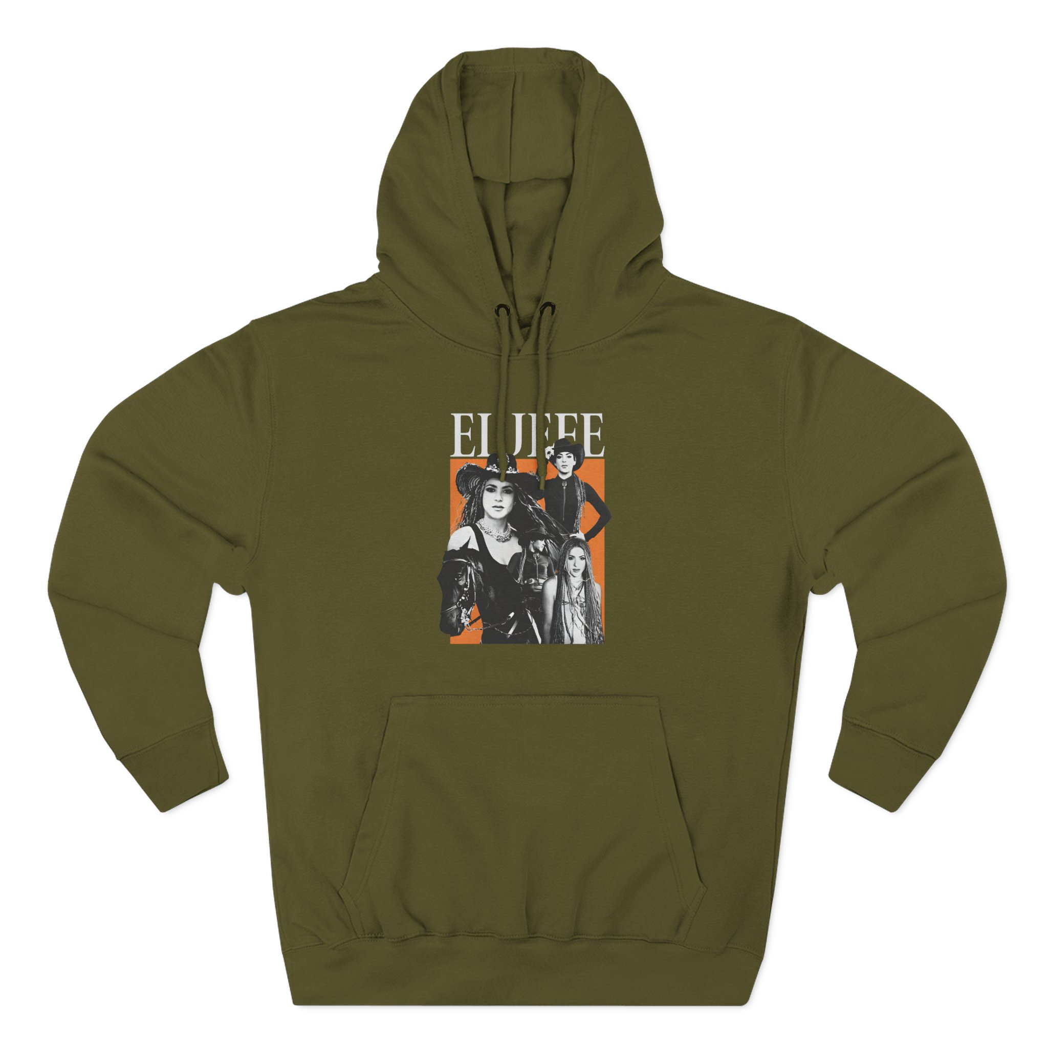Shakira El Jefe Three-Panel Fleece Hoodie