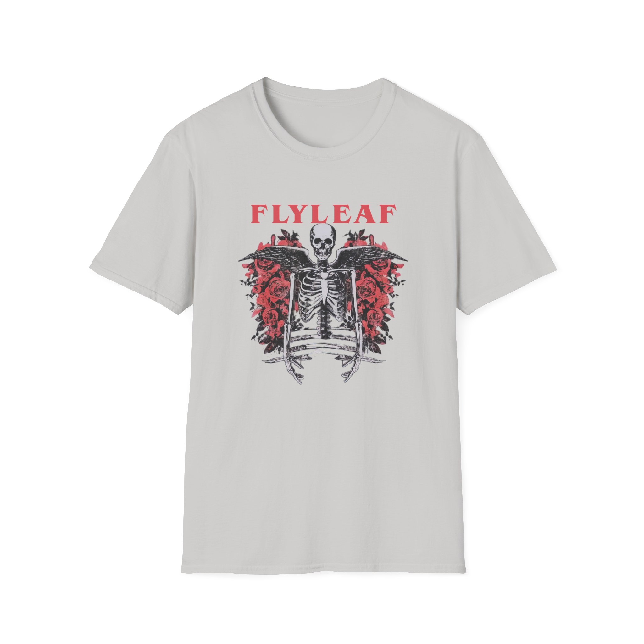 Flyleaf Skeleton Angel Unisex Softstyle T-Shirt