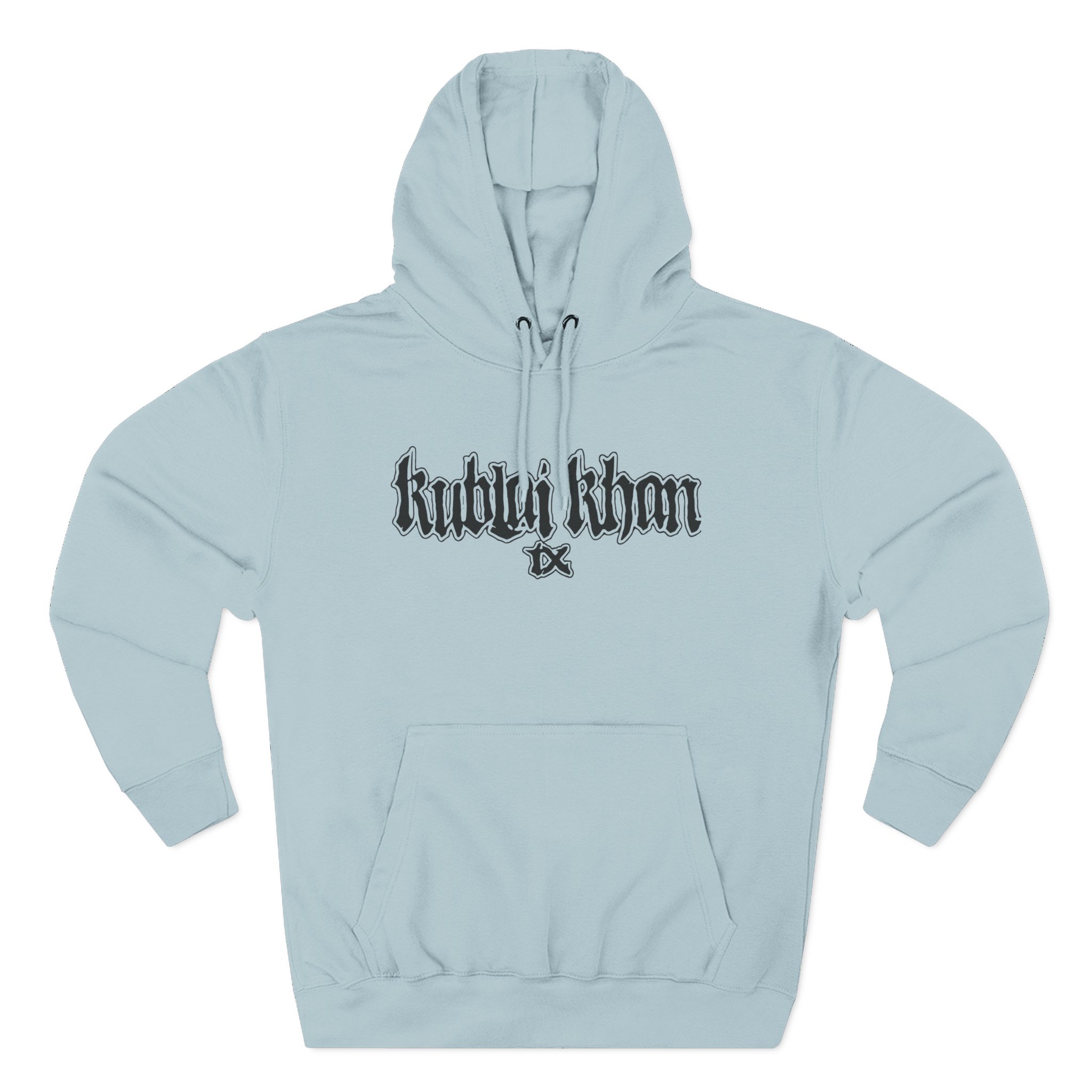 Kublai Khan - Never Enough Sportsgrey Three-Panel Fleece Hoodie