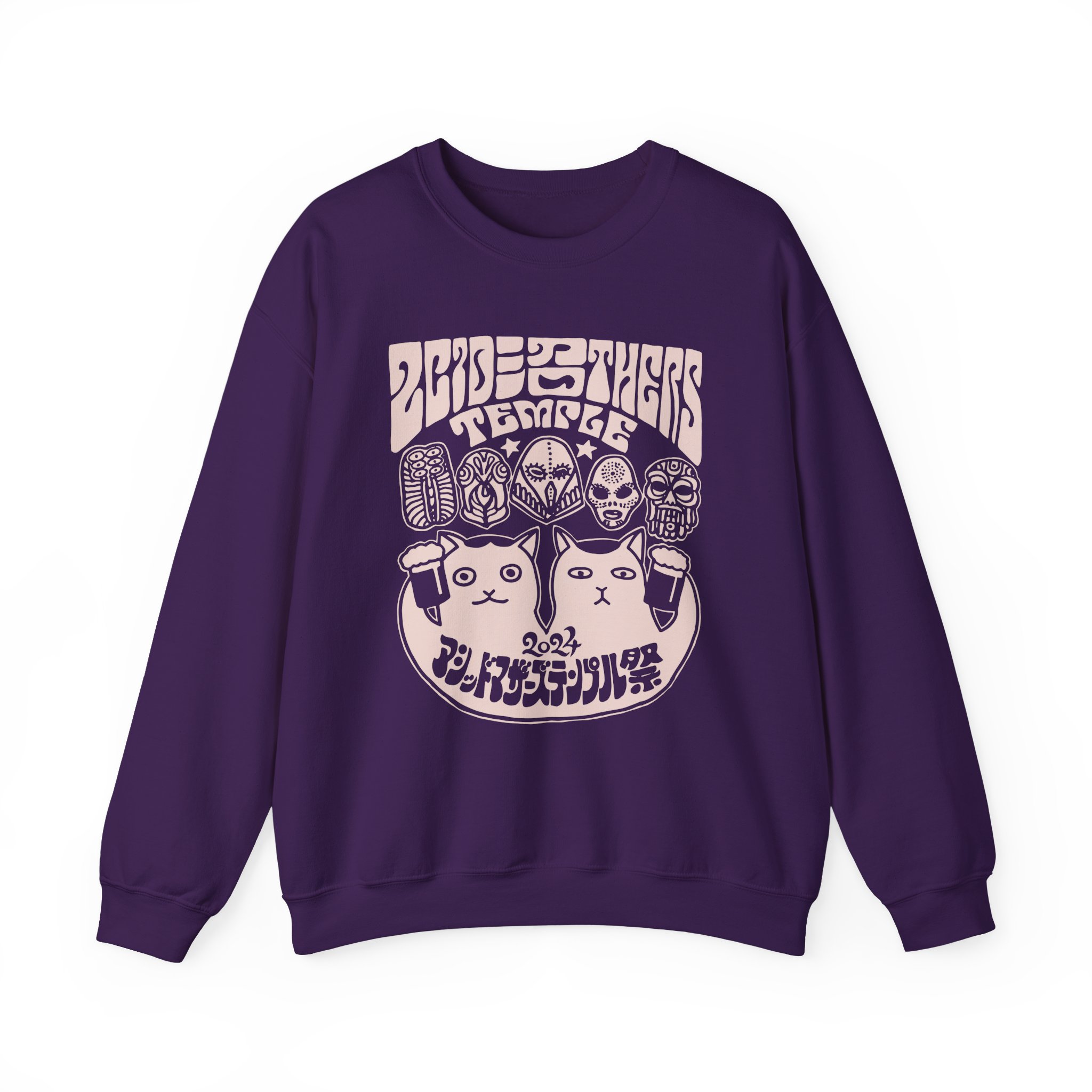 Acid Mothers Temple Unisex Heavy Blendâ„¢ Crewneck Sweatshirt