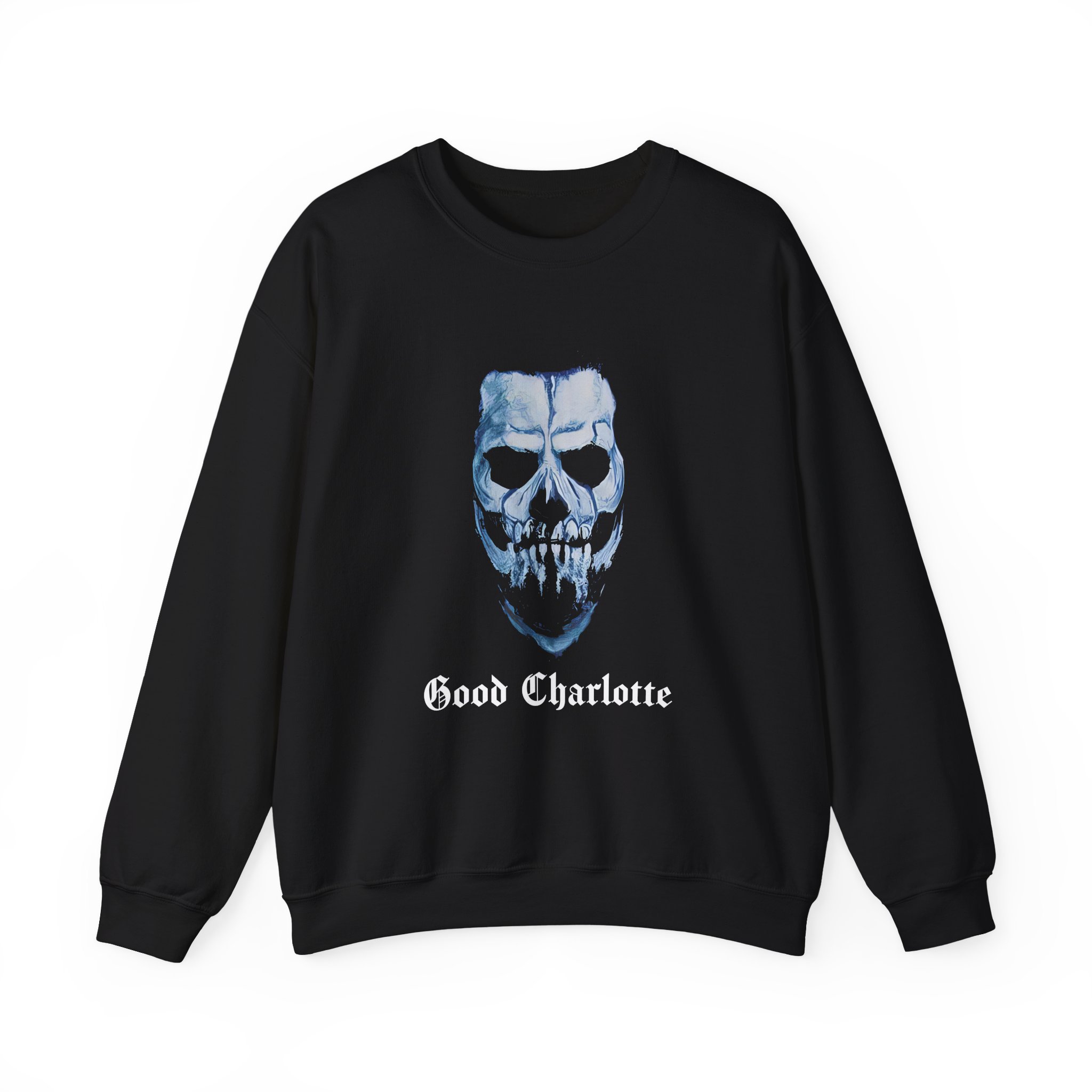 Good Charlotte Glow Skull Unisex Heavy Blendâ„¢ Crewneck Sweatshirt