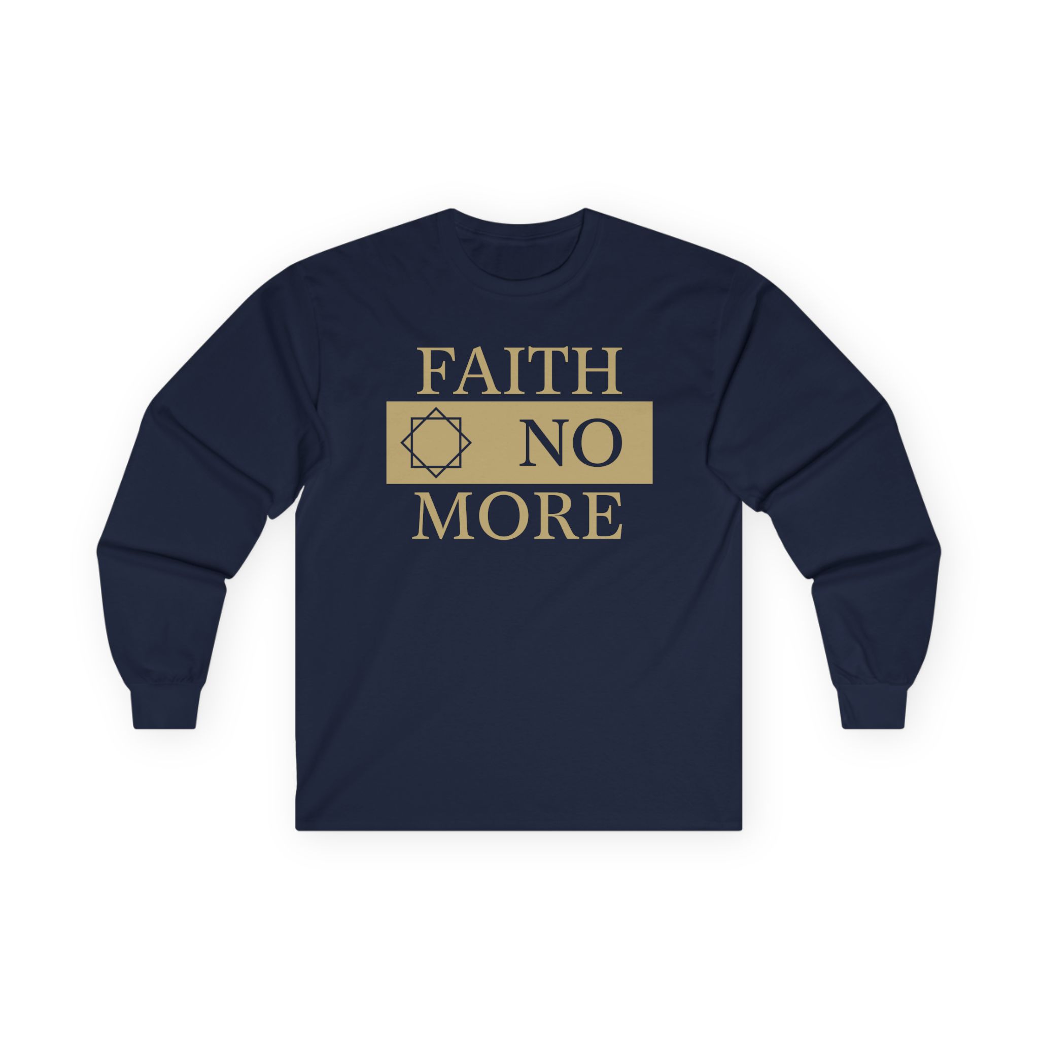 Faith No More Gold Logo Unisex Ultra Cotton Long Sleeve Tee