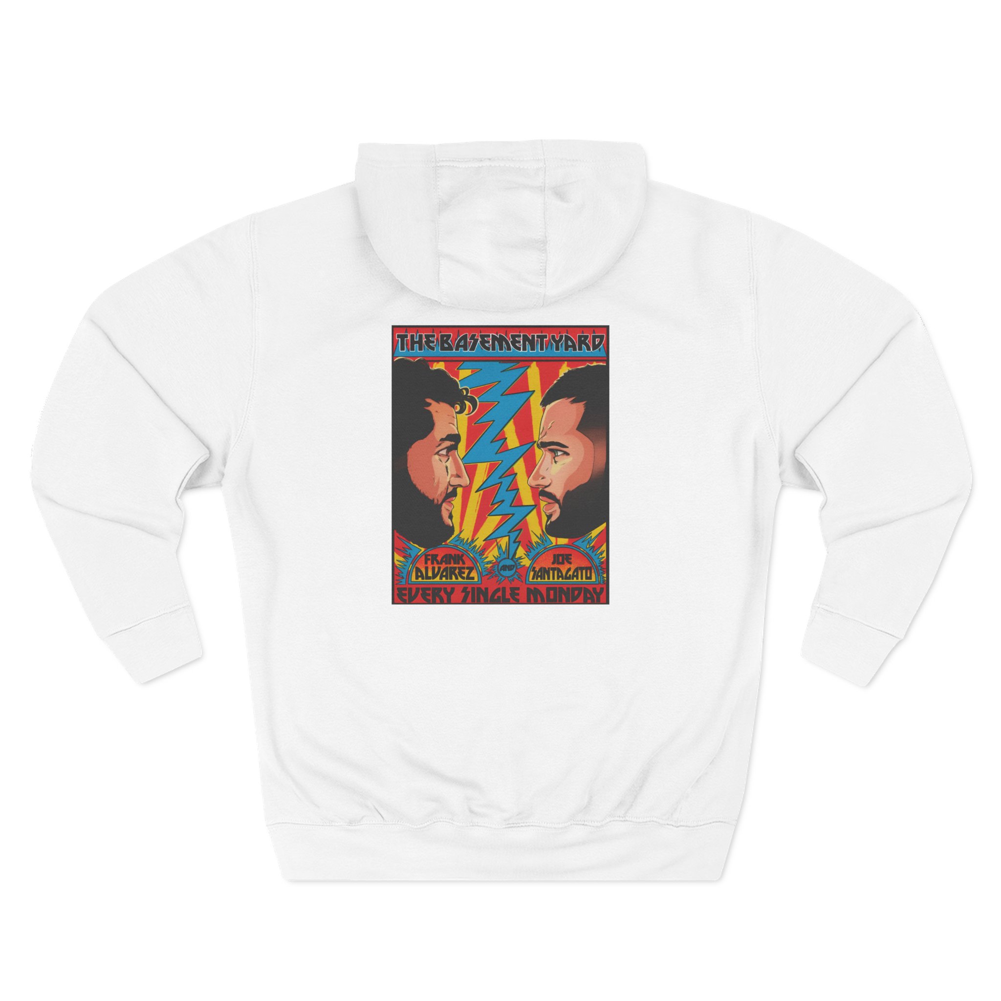 The Basement Yard Face Off Three-Panel Fleece Hoodie